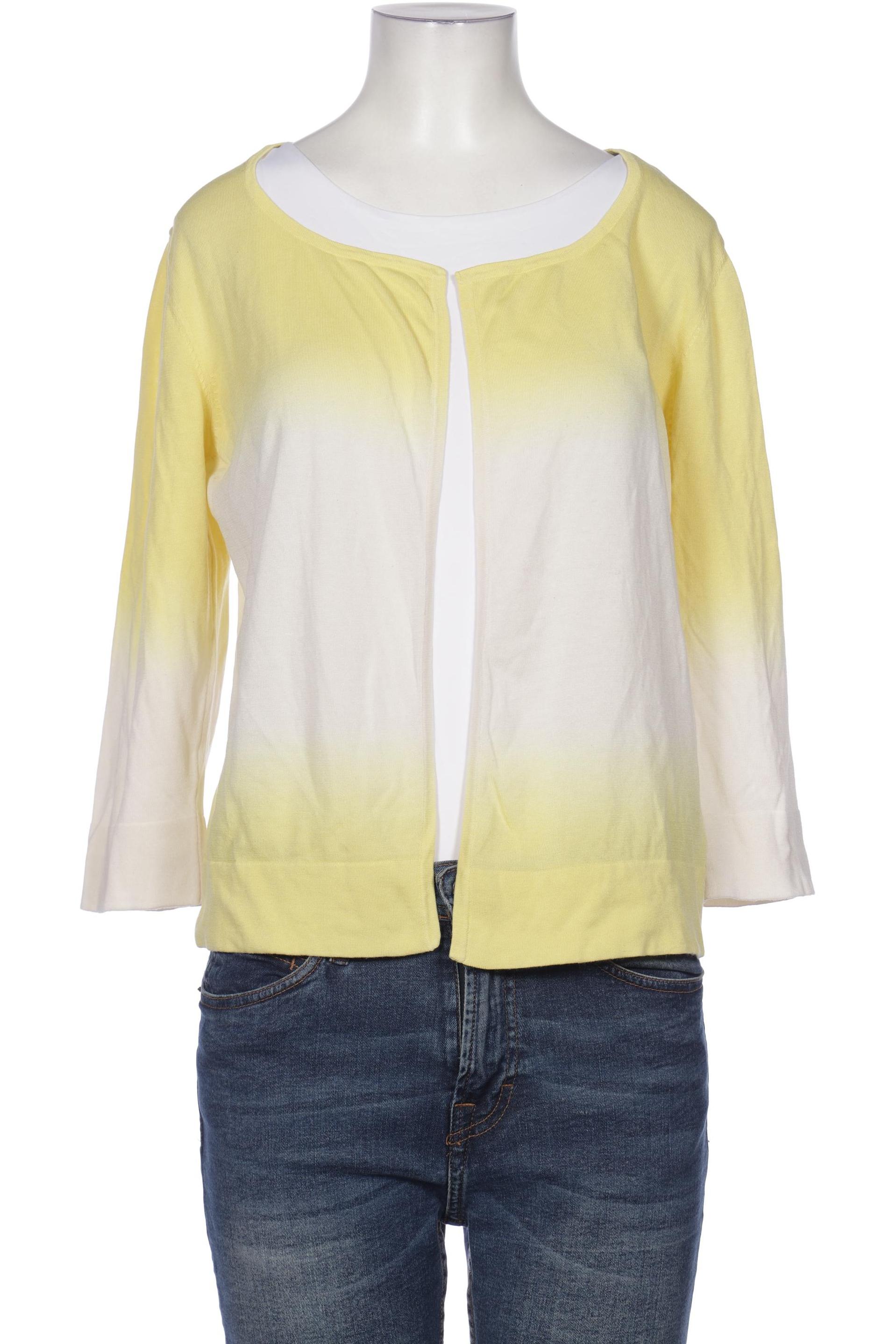 

Apanage Damen Strickjacke, gelb, Gr. 38