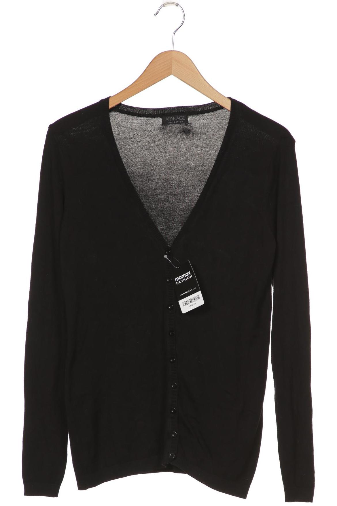 

Apanage Damen Strickjacke, schwarz, Gr. 38