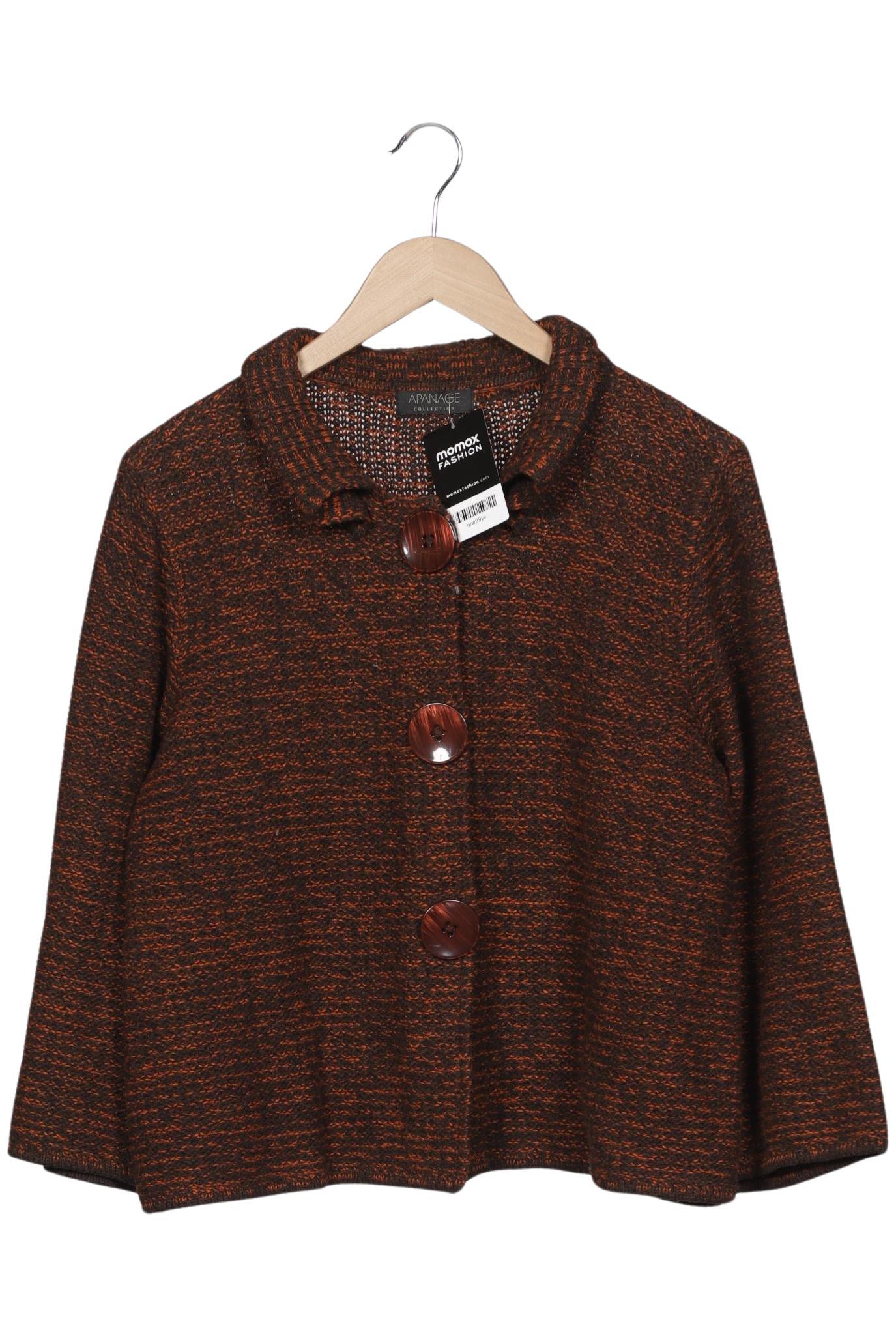 

Apanage Damen Strickjacke, braun, Gr. 42