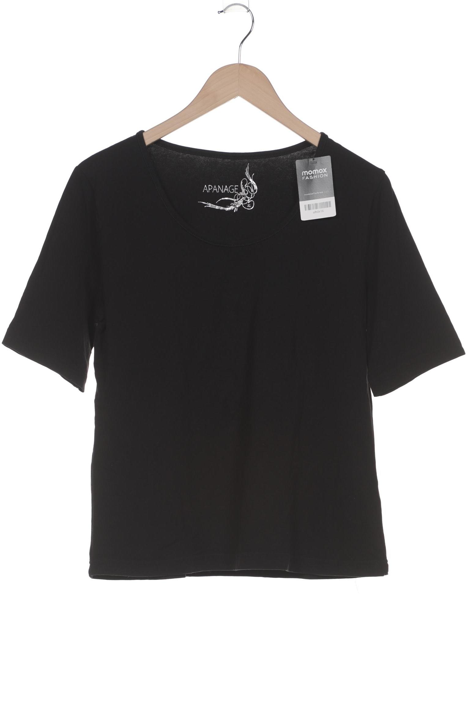 

Apanage Damen T-Shirt, schwarz, Gr. 44