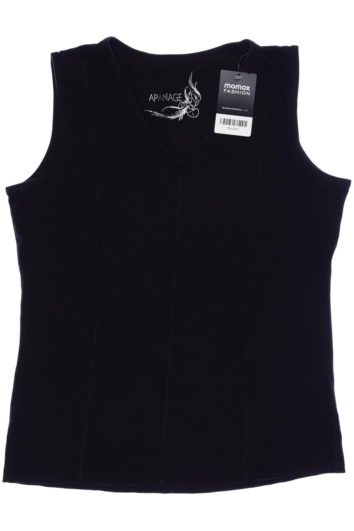 

Apanage Damen Top, schwarz, Gr. 42
