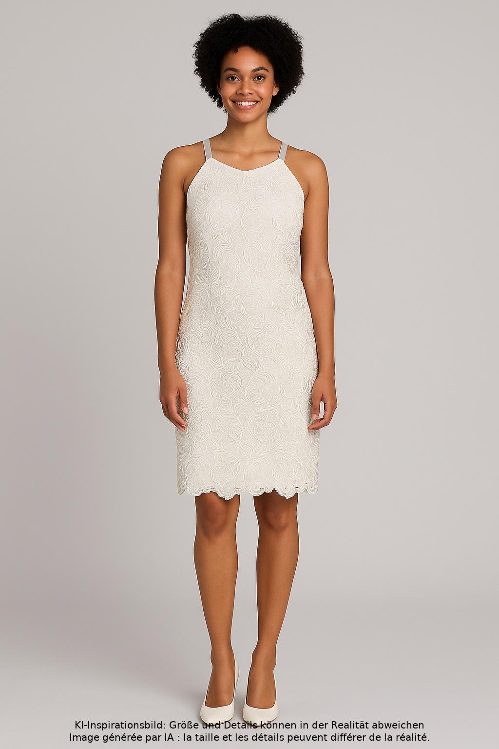 

Apart Damen Kleid, cremeweiß, Gr. 42