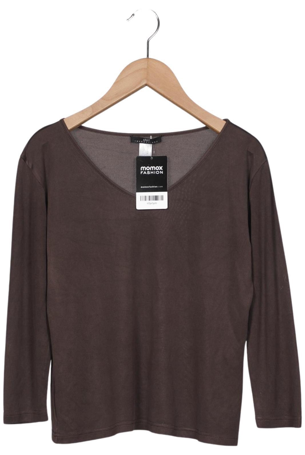 

Apart Damen Langarmshirt, braun, Gr. 34