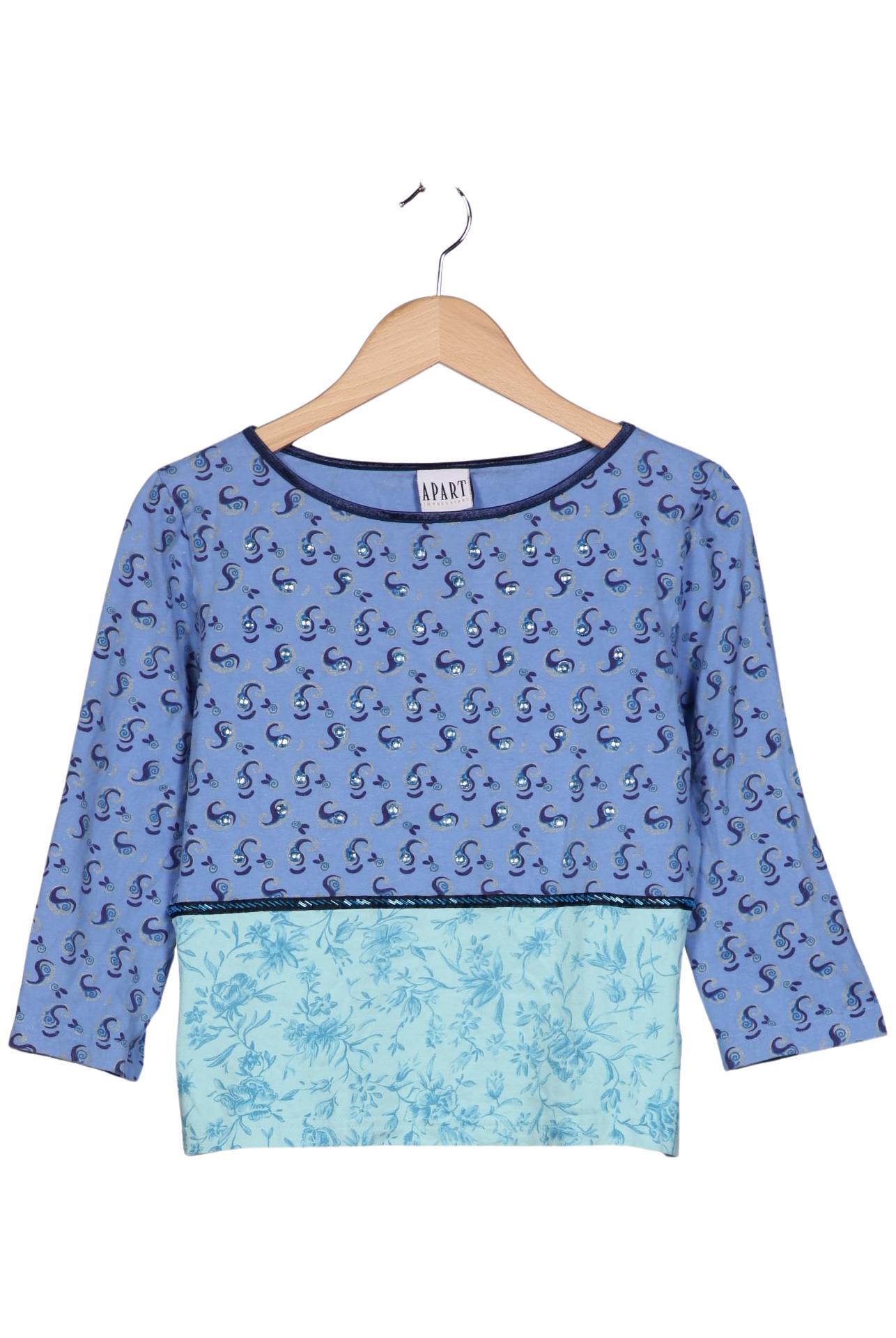 

Apart Damen Langarmshirt, hellblau, Gr. 42