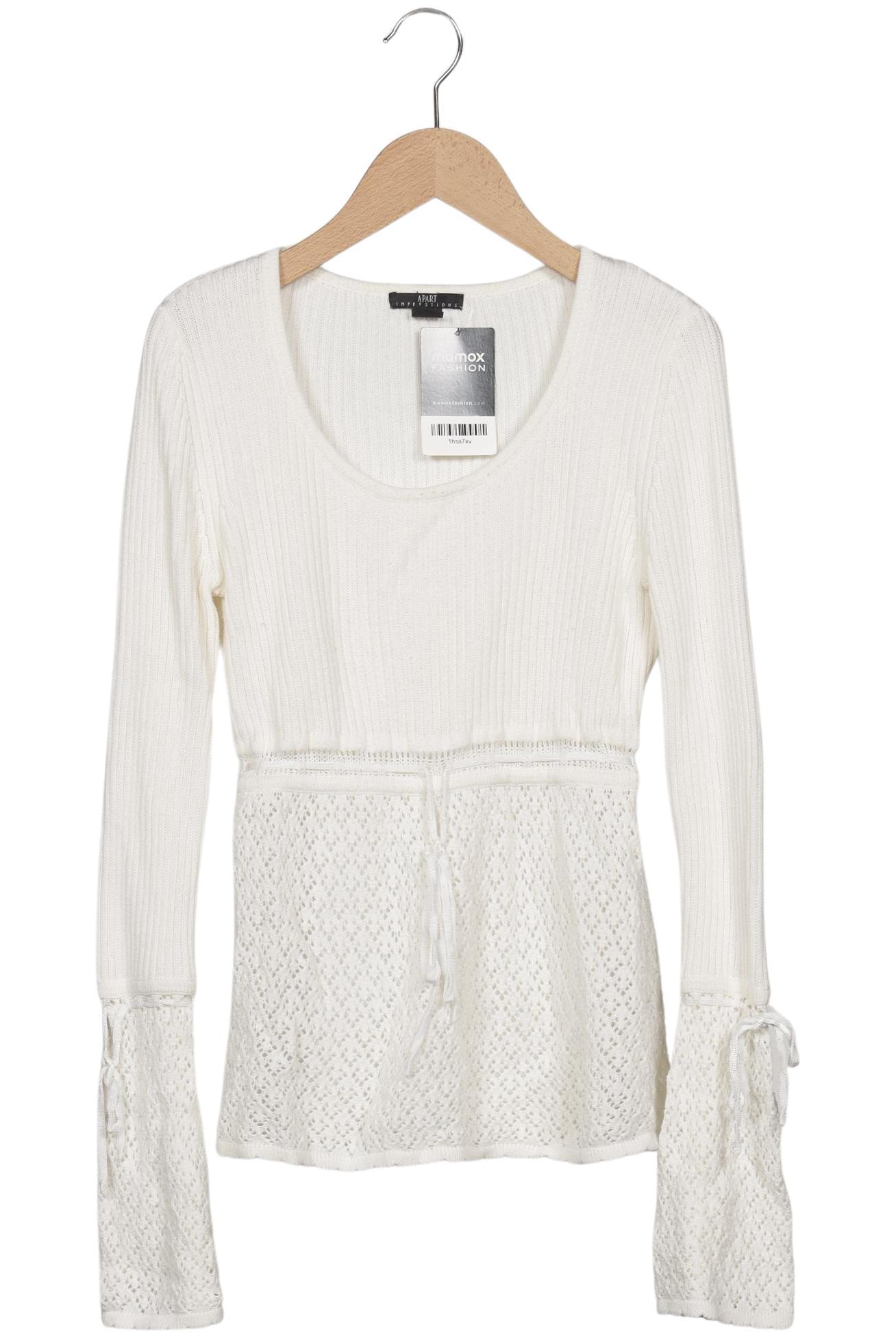 

Apart Damen Pullover, cremeweiß, Gr. 34