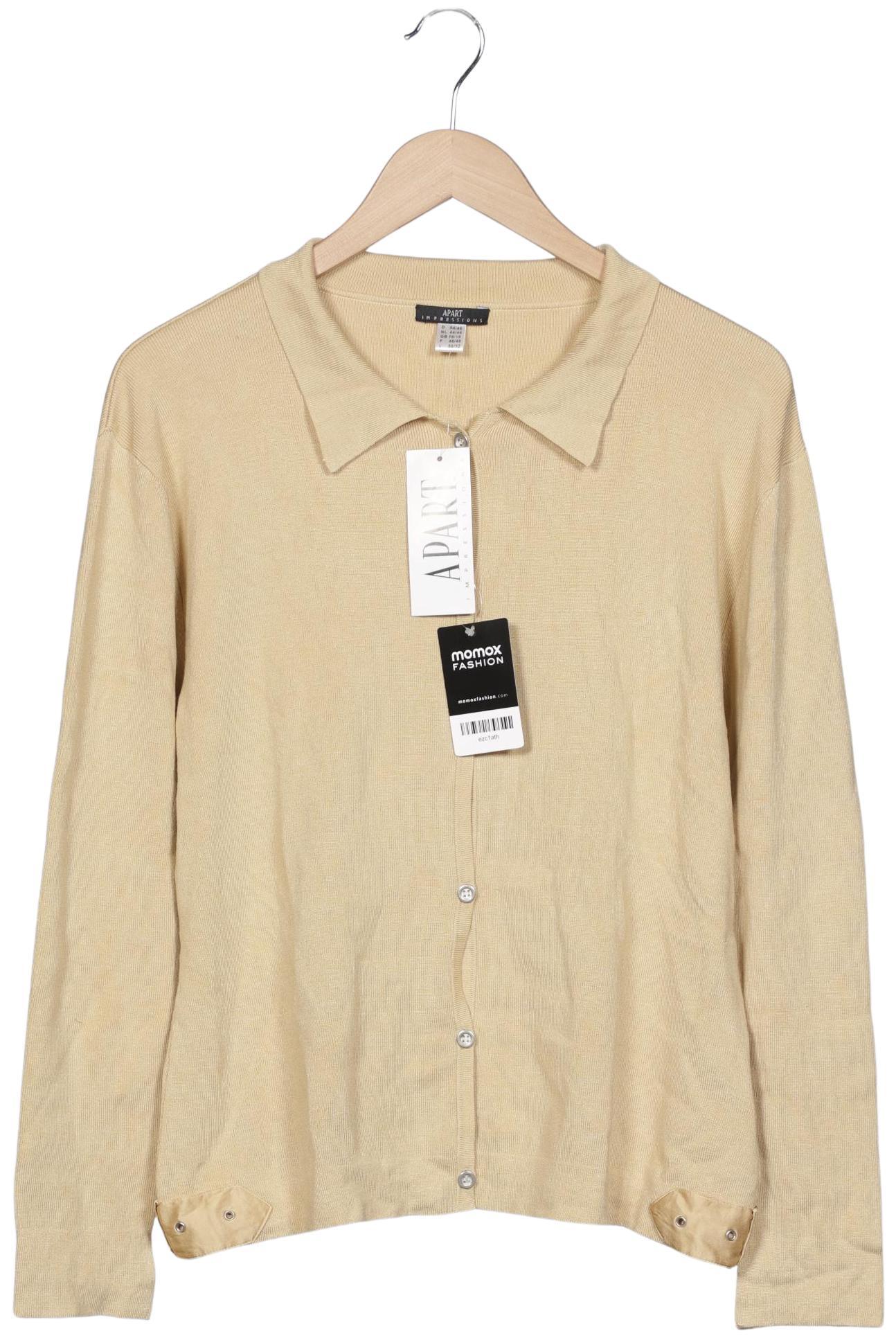 

Apart Damen Strickjacke, beige, Gr. 44