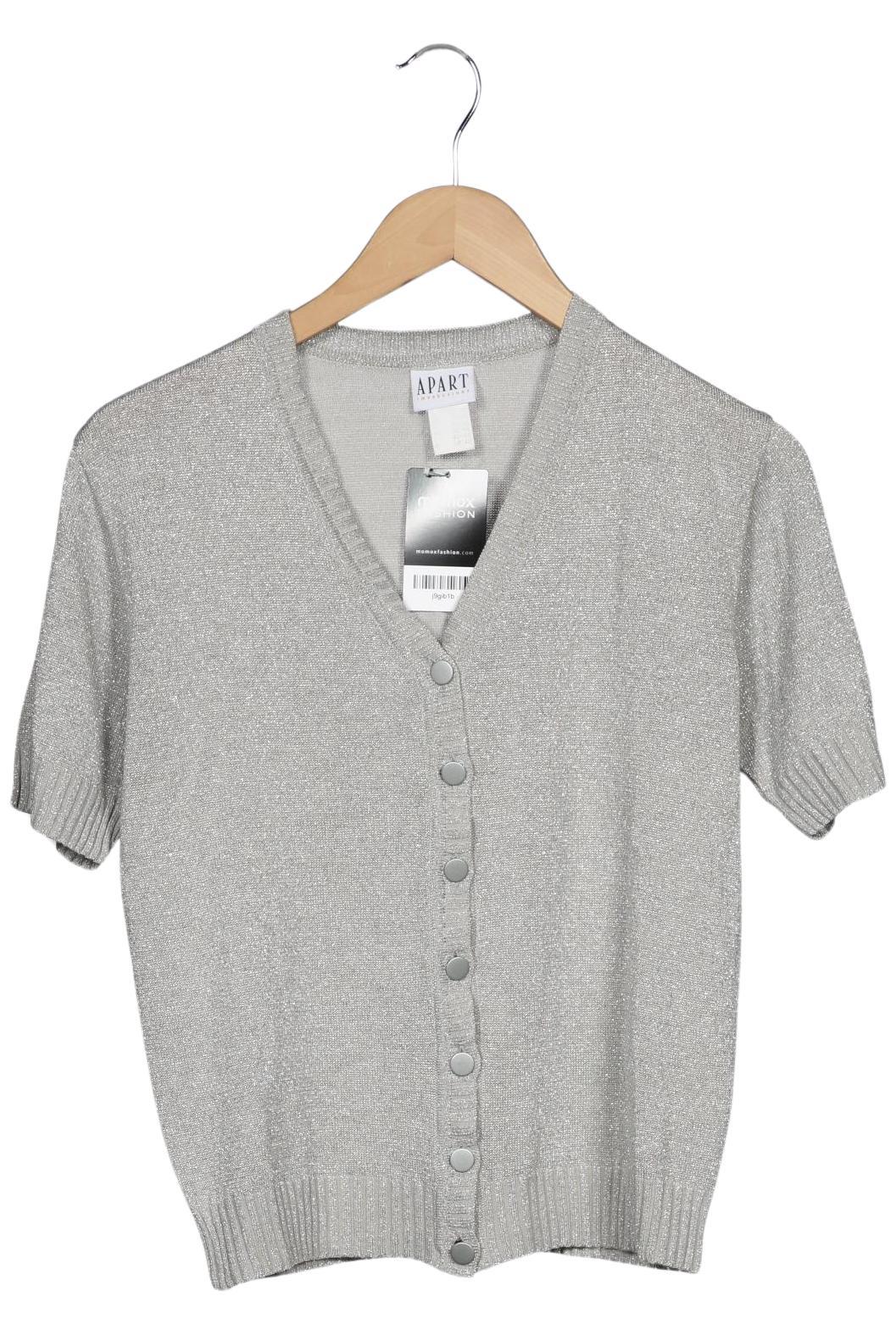 

Apart Damen Strickjacke, grau, Gr. 36