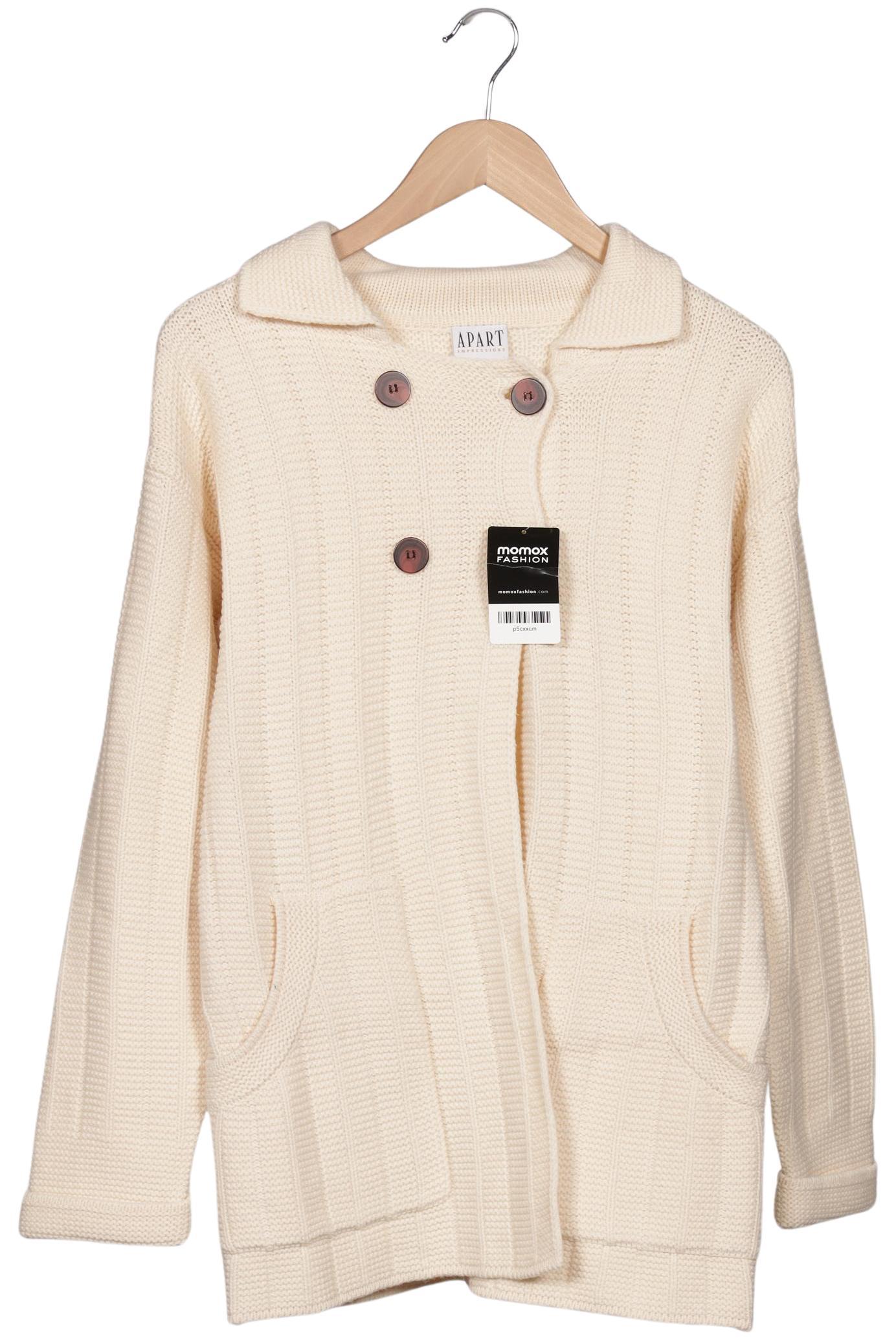 

Apart Damen Strickjacke, cremeweiß, Gr. 34