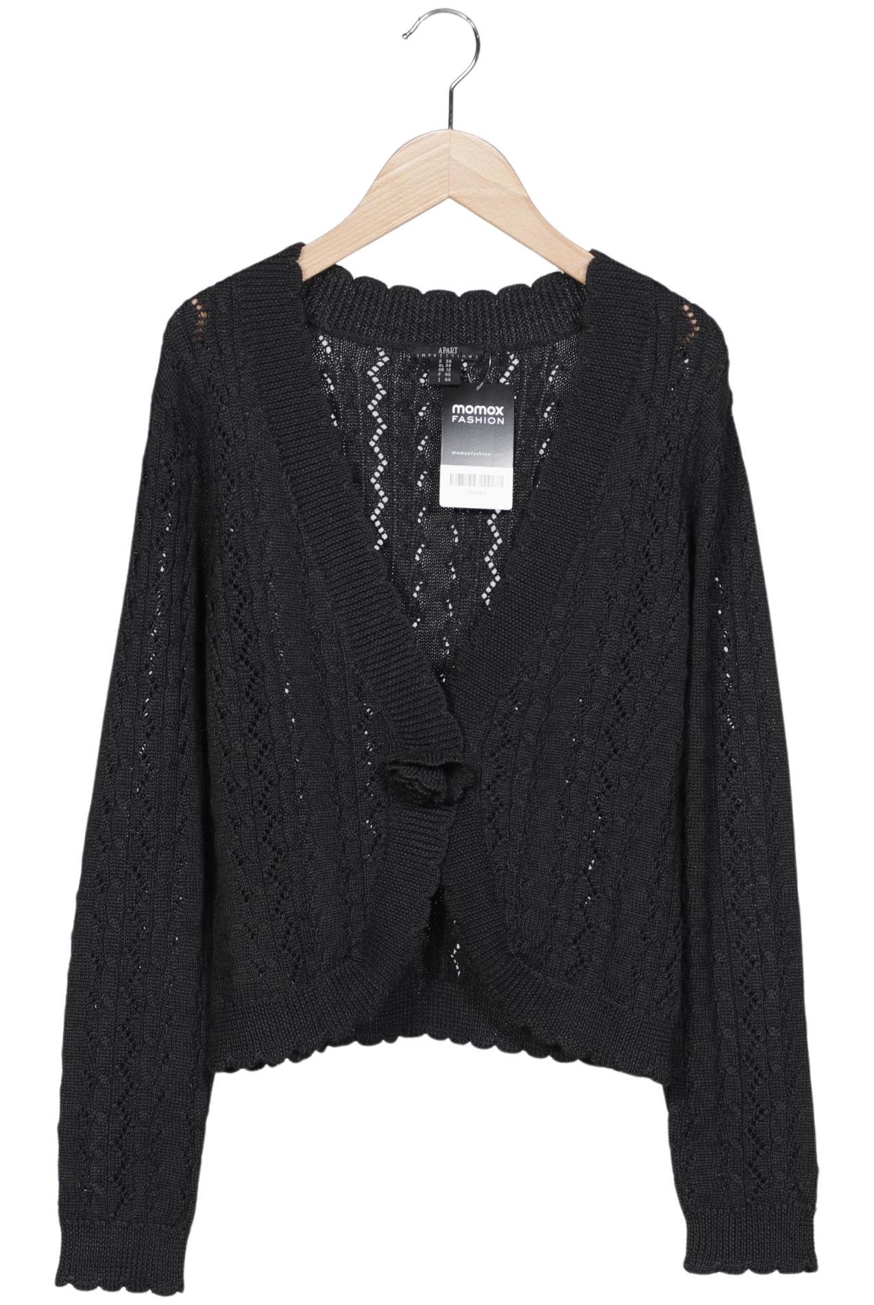

Apart Damen Strickjacke, schwarz, Gr. 38