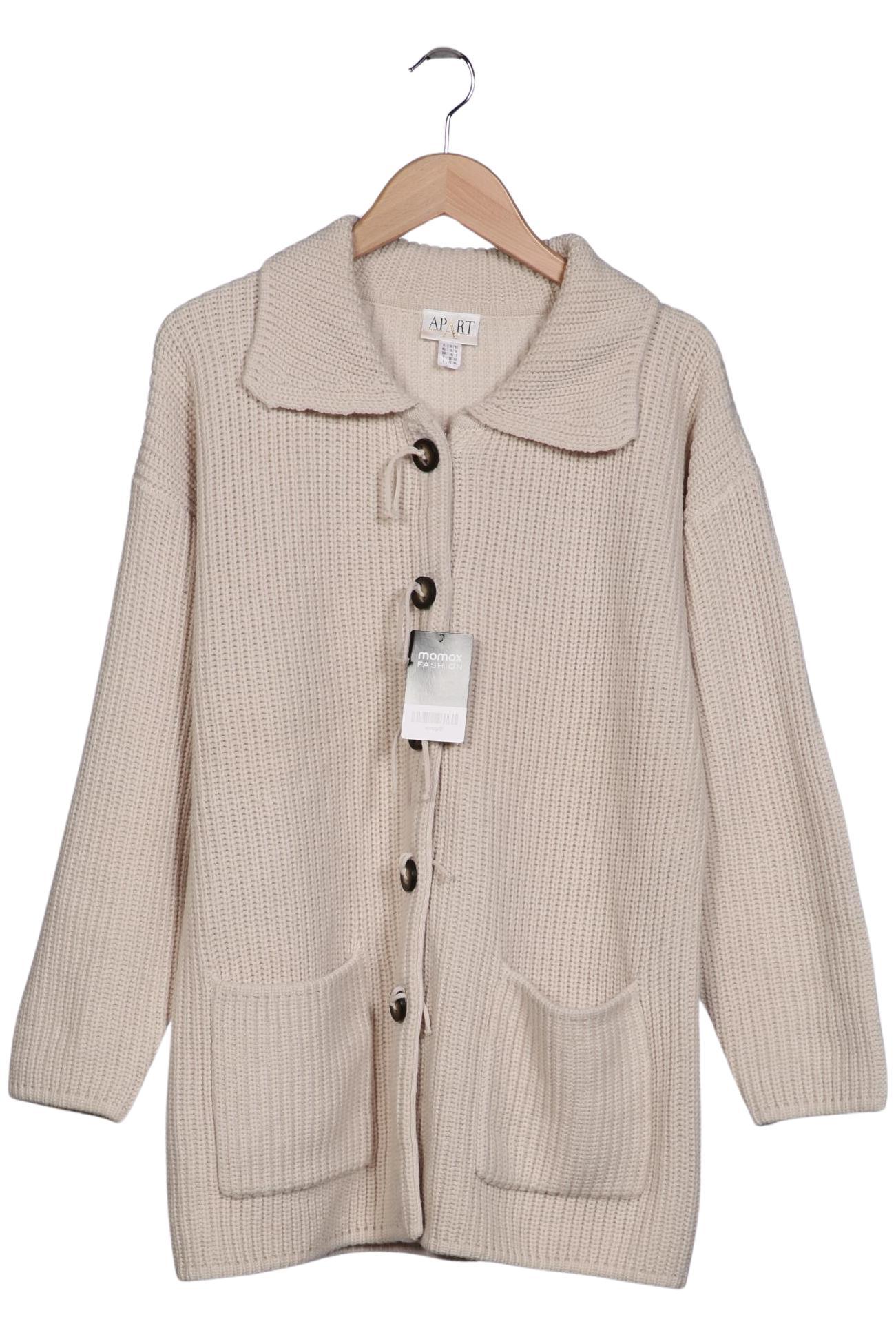 

Apart Damen Strickjacke, cremeweiß, Gr. 36