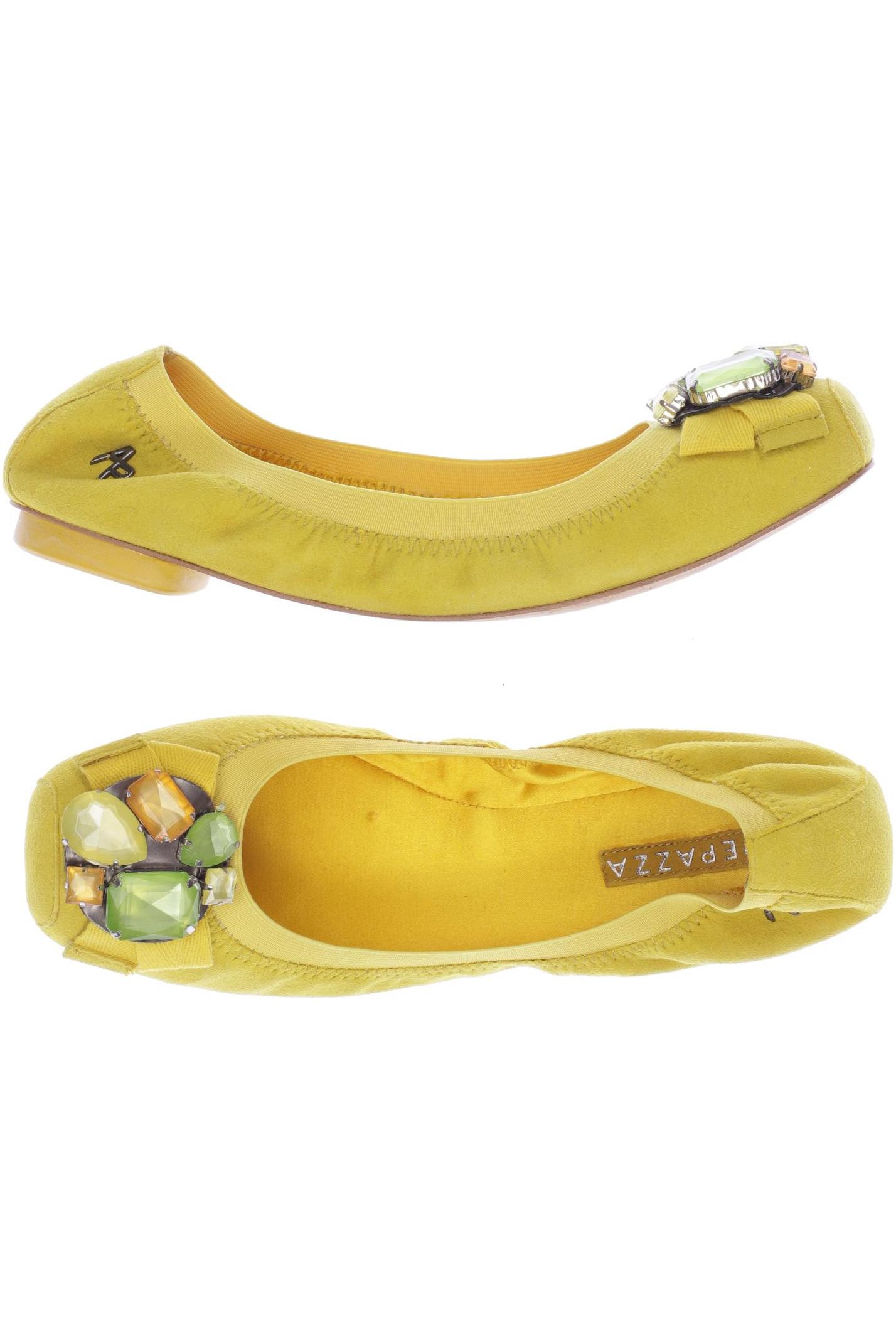 

Apepazza Damen Ballerinas, gelb, Gr. 38