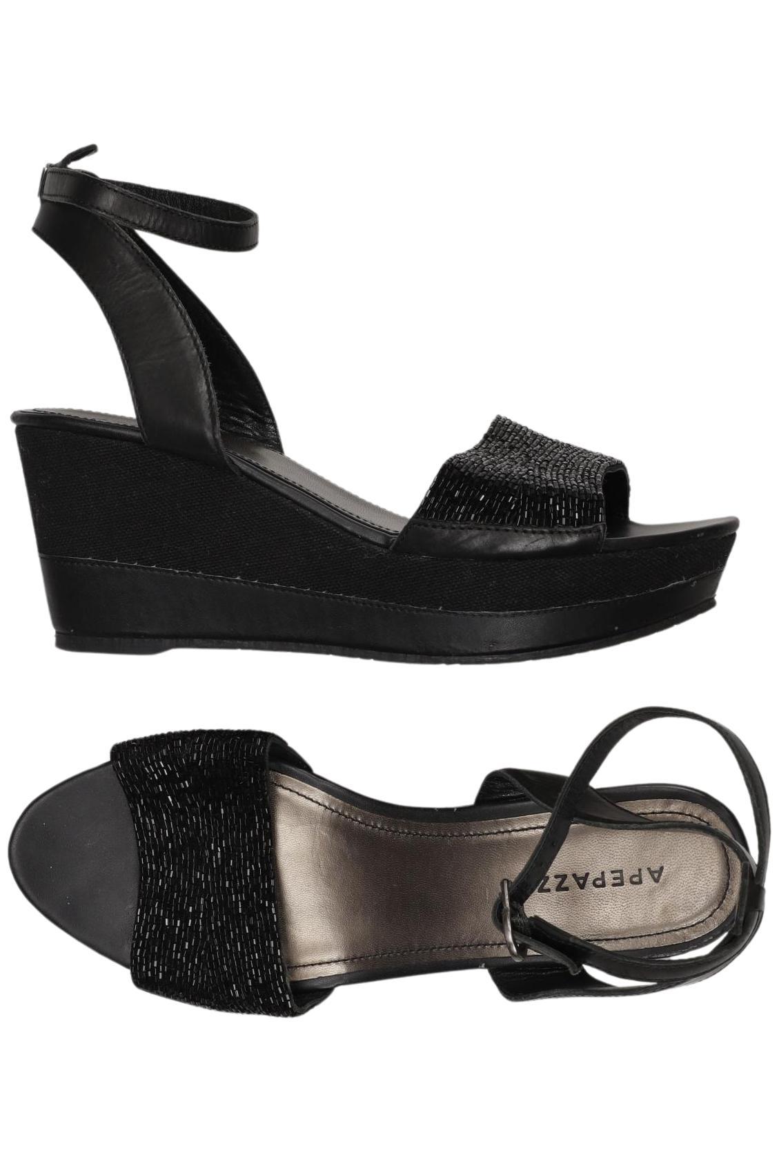 

Apepazza Damen Sandale, schwarz, Gr. 40