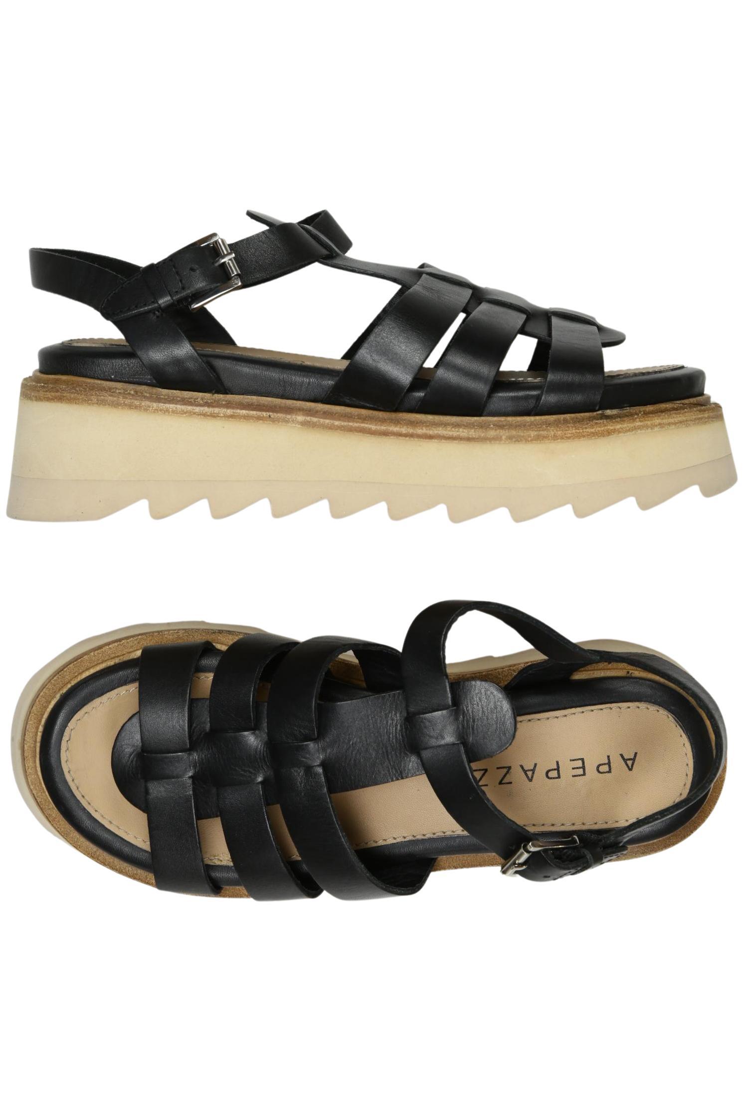 

Apepazza Damen Sandale, schwarz, Gr. 38