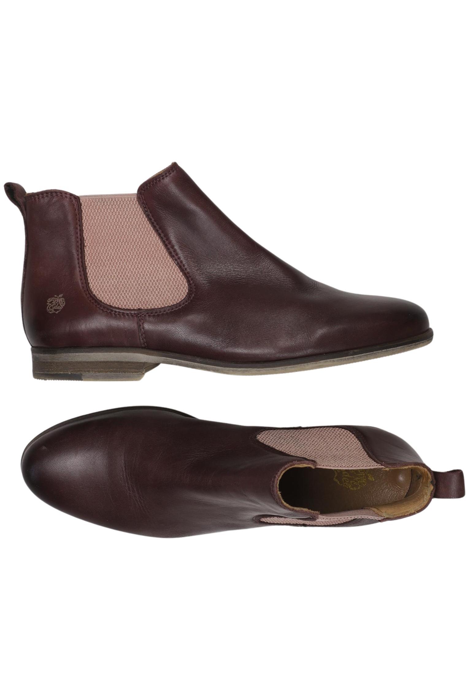 

Apple of Eden Damen Stiefelette, bordeaux, Gr. 42