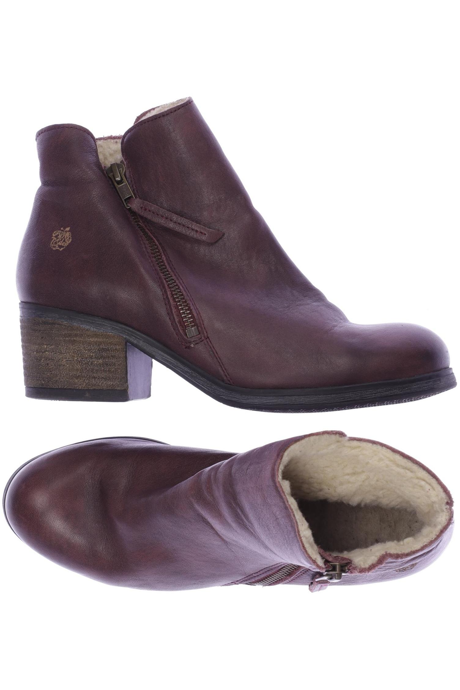 

Apple of Eden Damen Stiefelette, bordeaux, Gr. 39