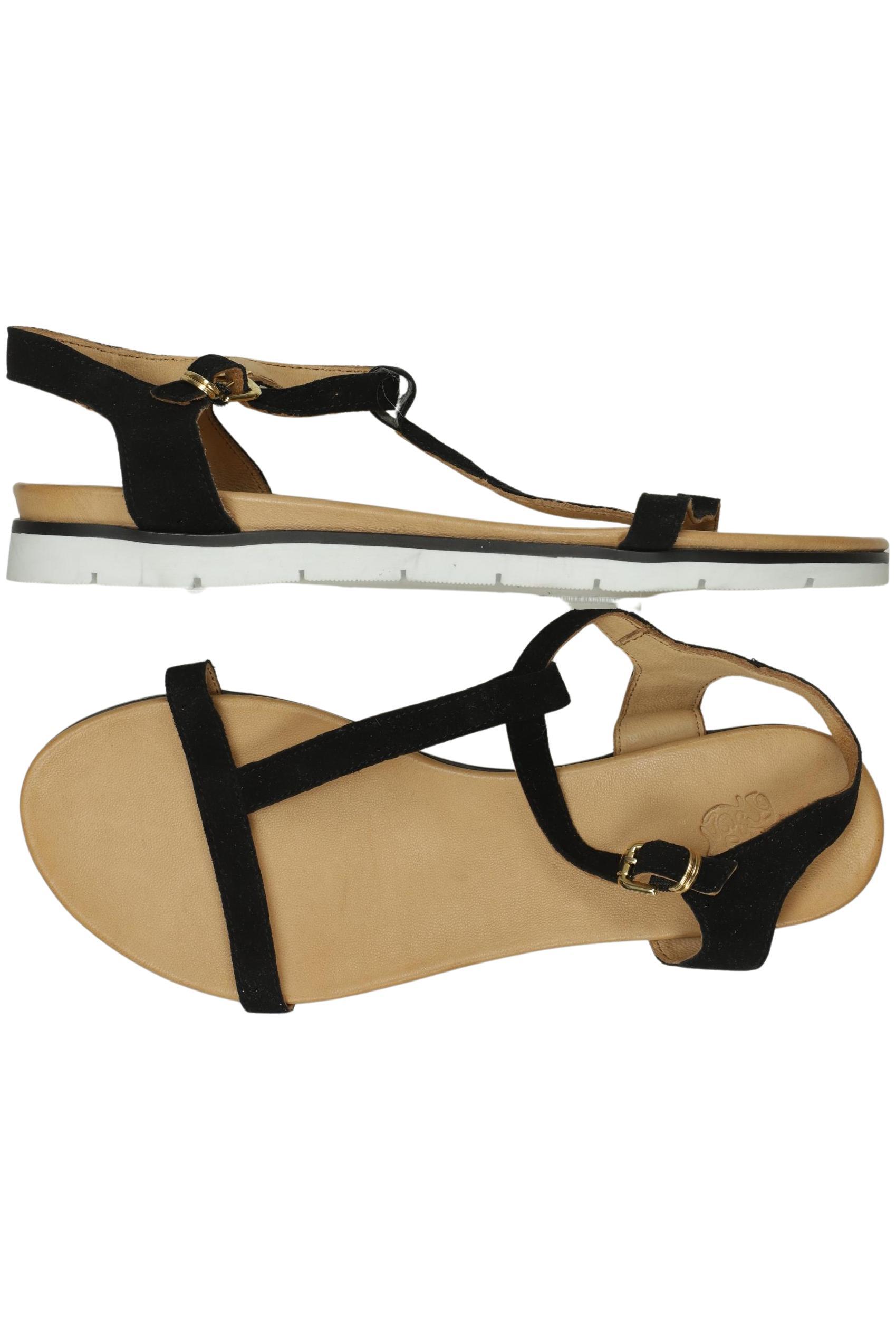 

Apple of Eden Damen Sandale, schwarz, Gr. 42