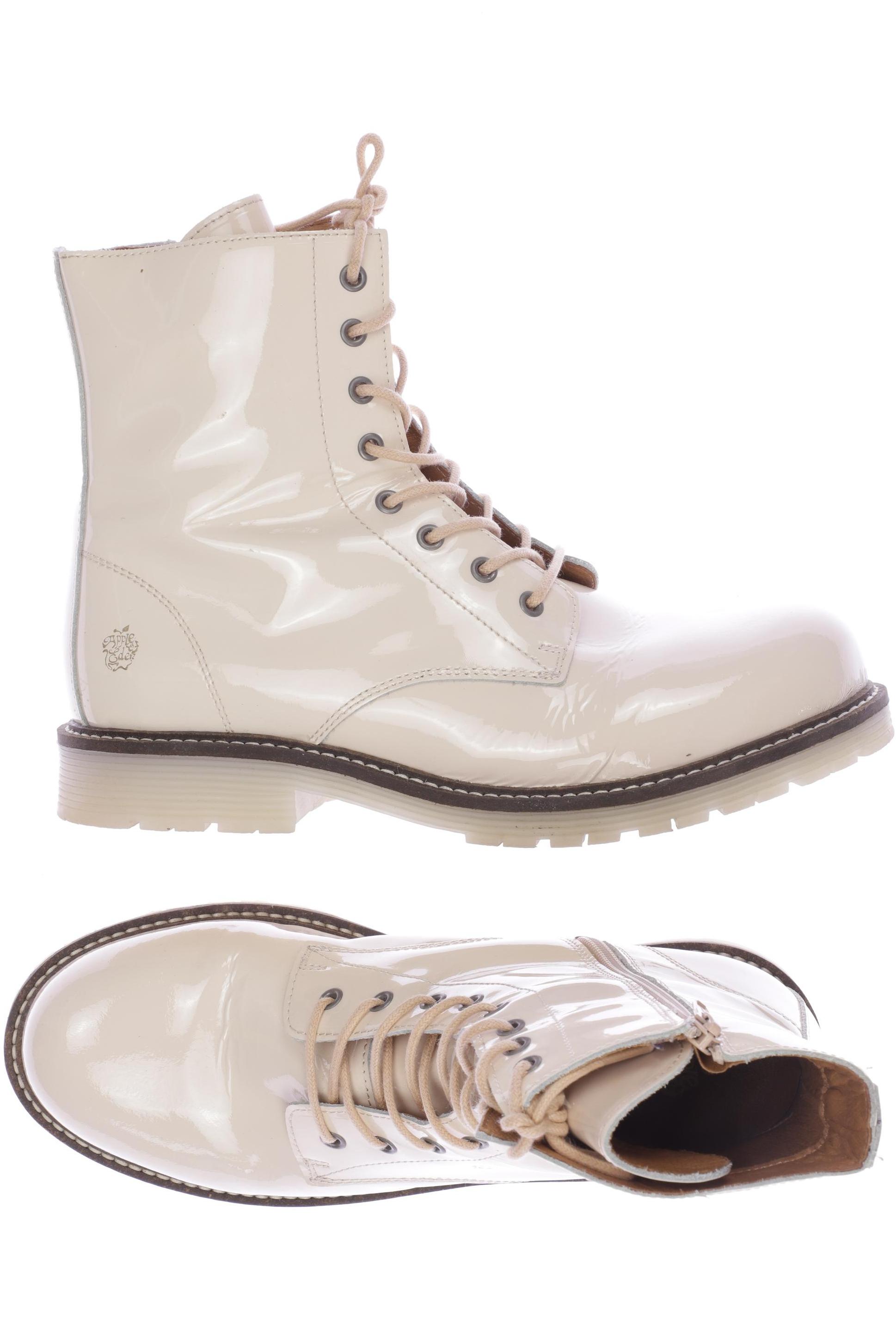 

Apple of Eden Damen Stiefelette, cremeweiß