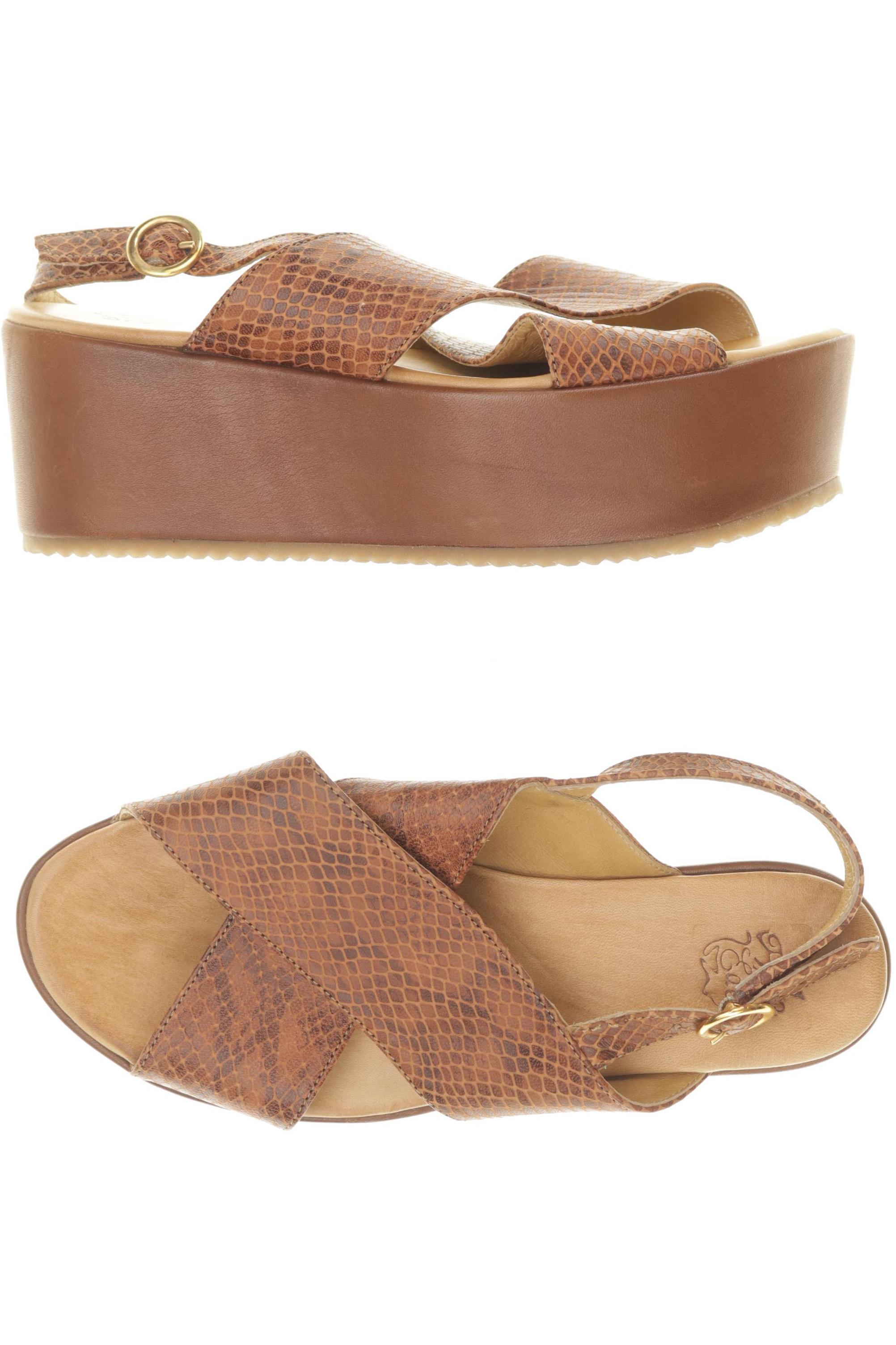 

Apple of Eden Damen Sandale, braun, Gr. 38
