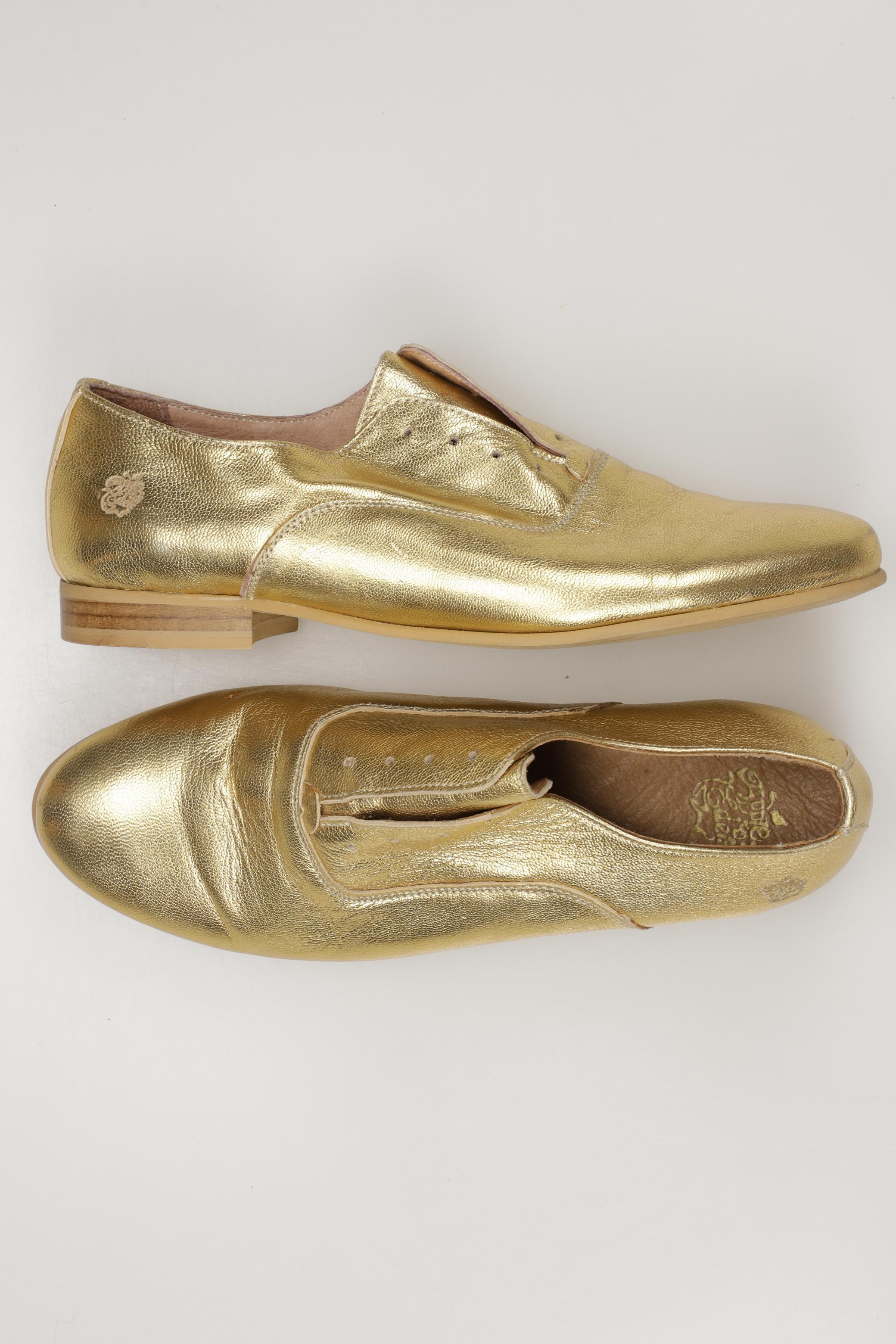 

Apple of Eden Damen Halbschuh, gold, Gr. 39