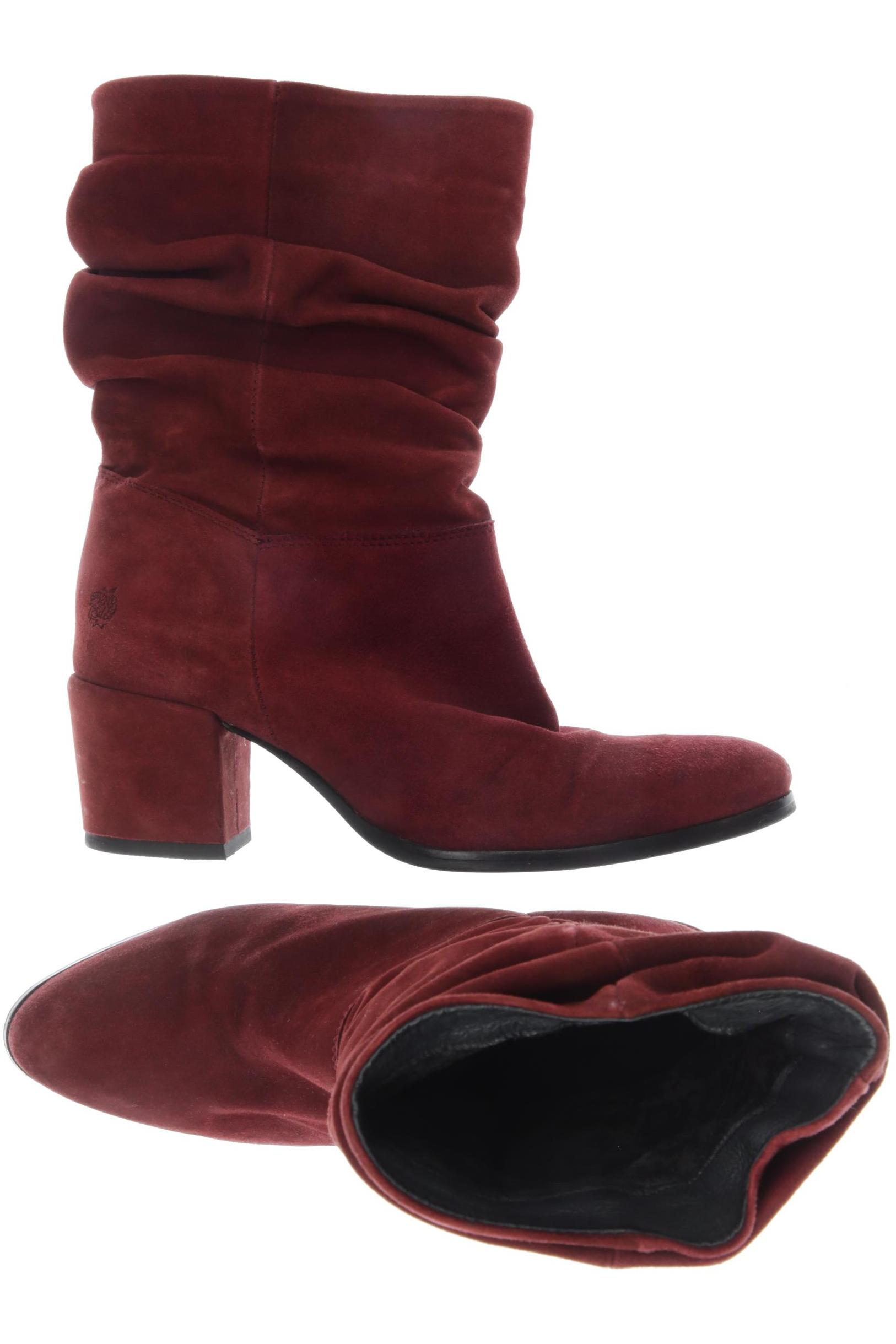 

Apple of Eden Damen Stiefelette, bordeaux, Gr. 39