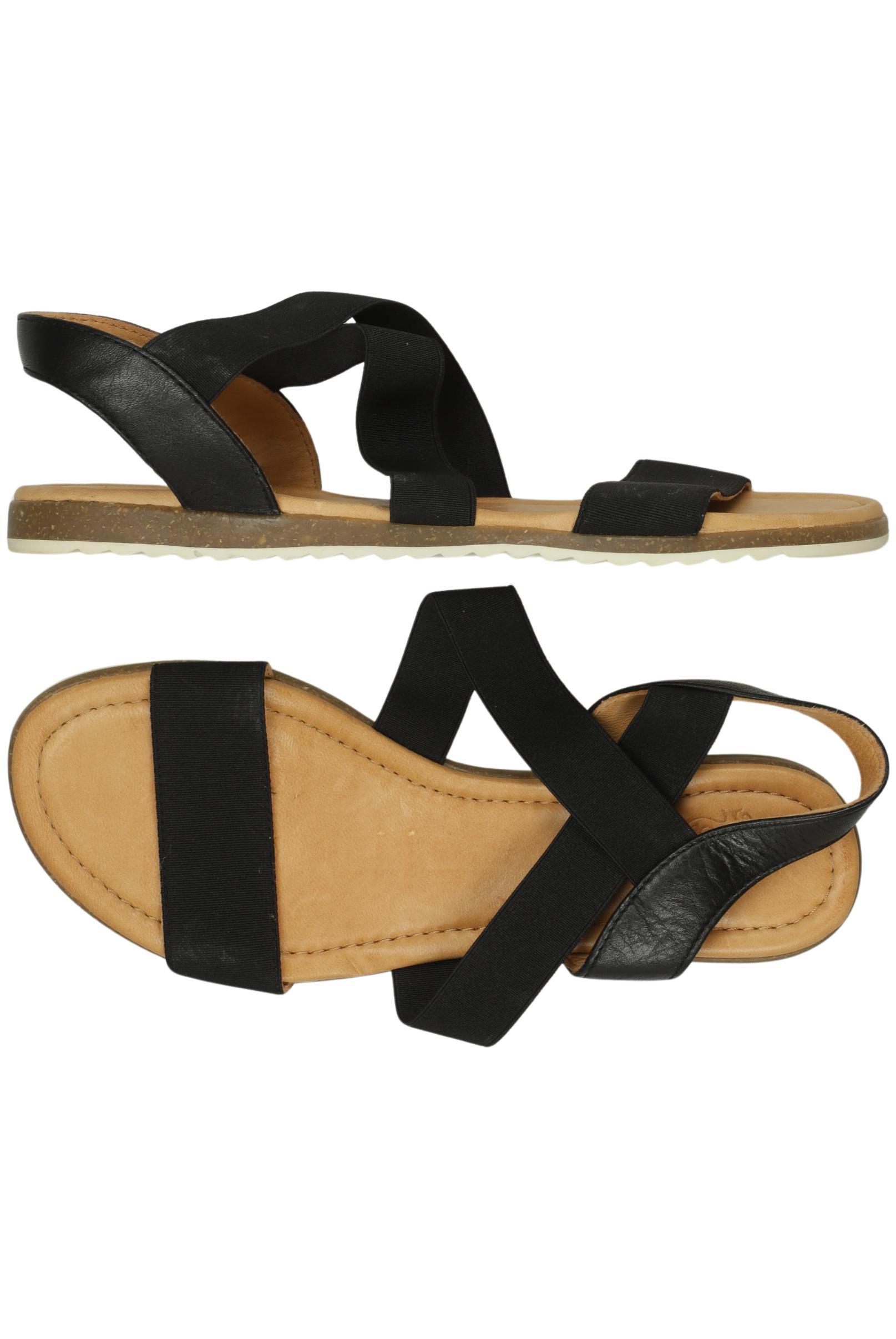 

Apple of Eden Damen Sandale, schwarz, Gr. 40