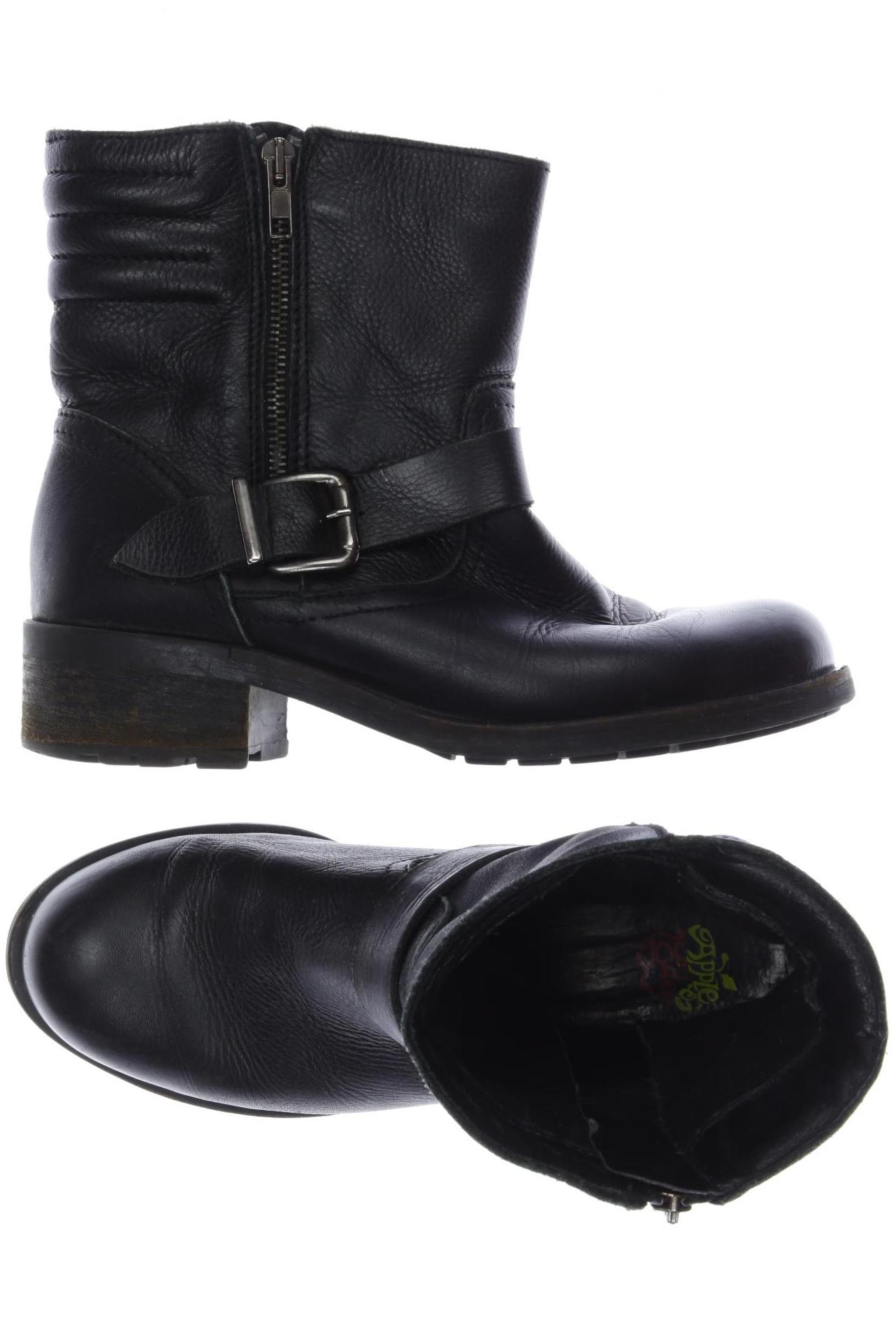 Thumbnail - Apple of Eden Damen Stiefelette, schwarz, Gr. 38