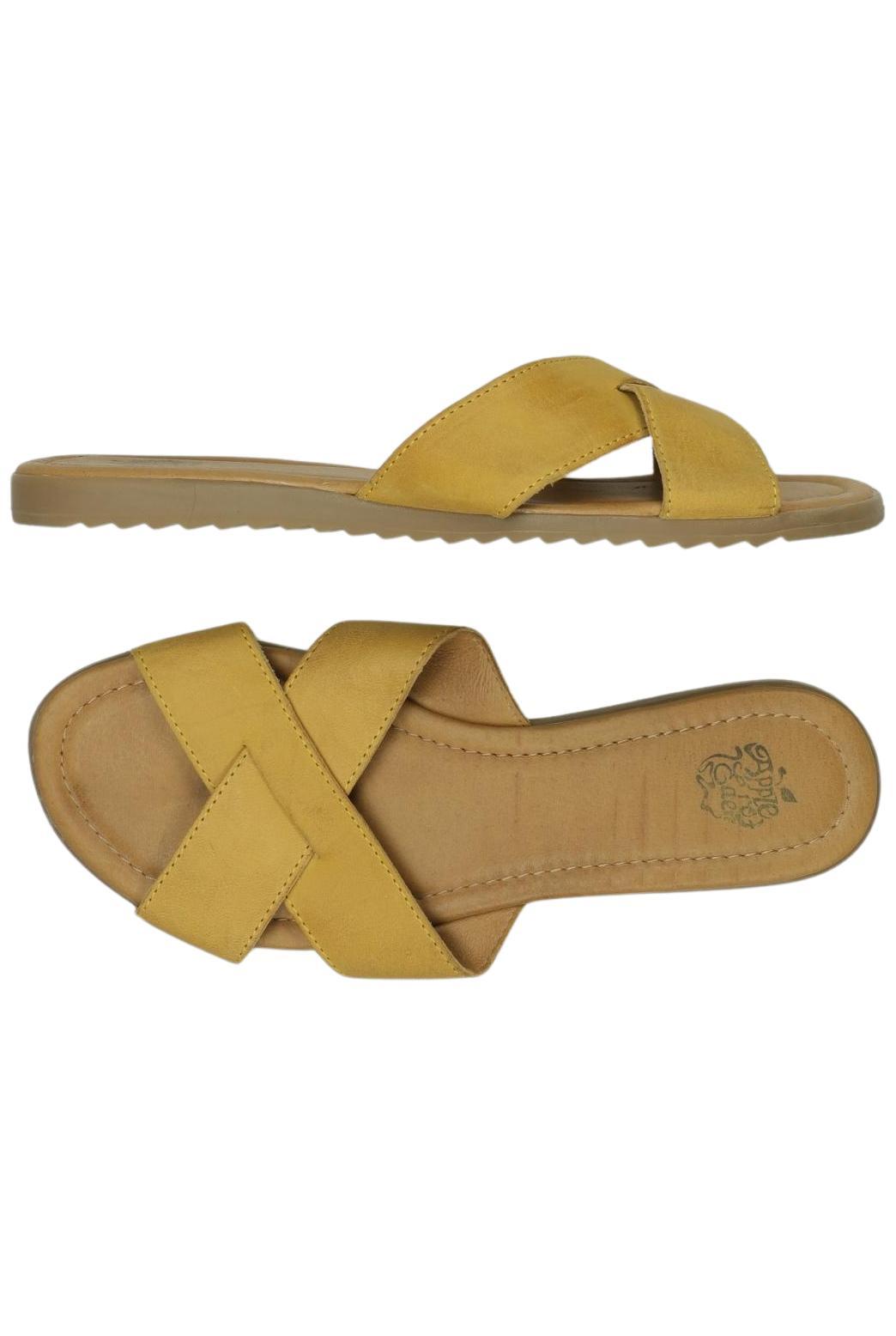 

Apple of Eden Damen Sandale, gelb, Gr. 40