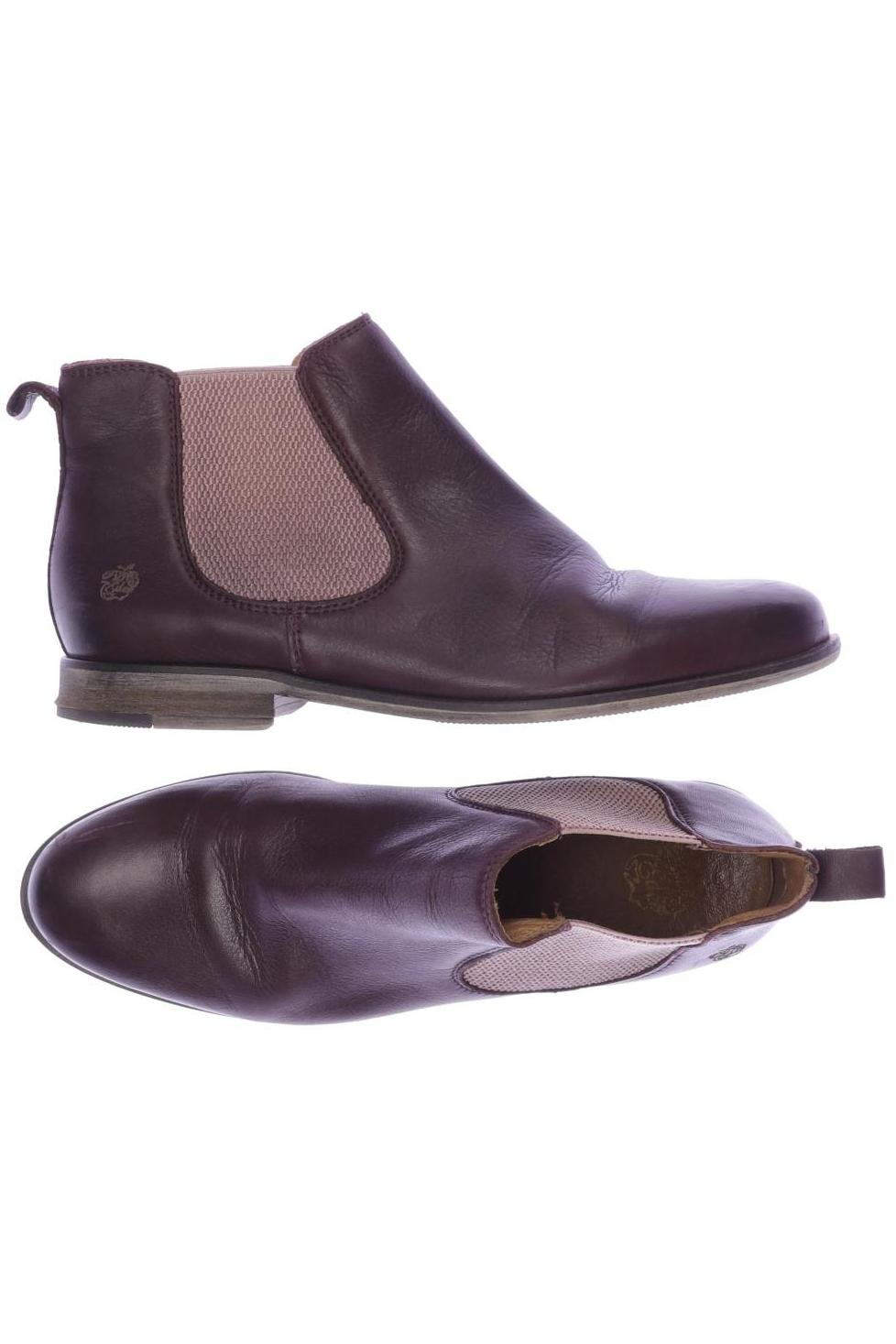 

Apple of Eden Damen Stiefelette, bordeaux, Gr. 40