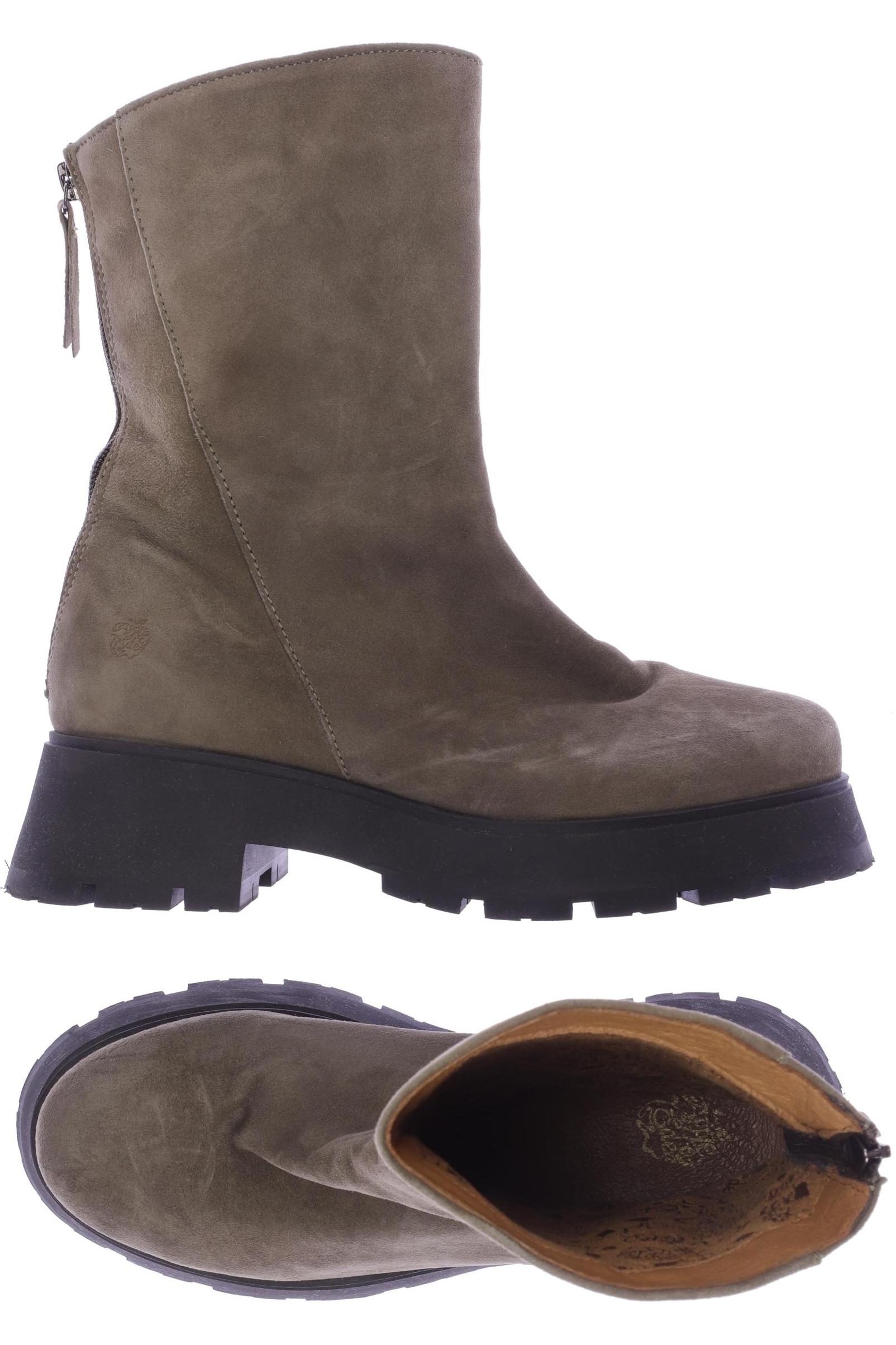 

Apple of Eden Damen Stiefelette, grün, Gr. 40