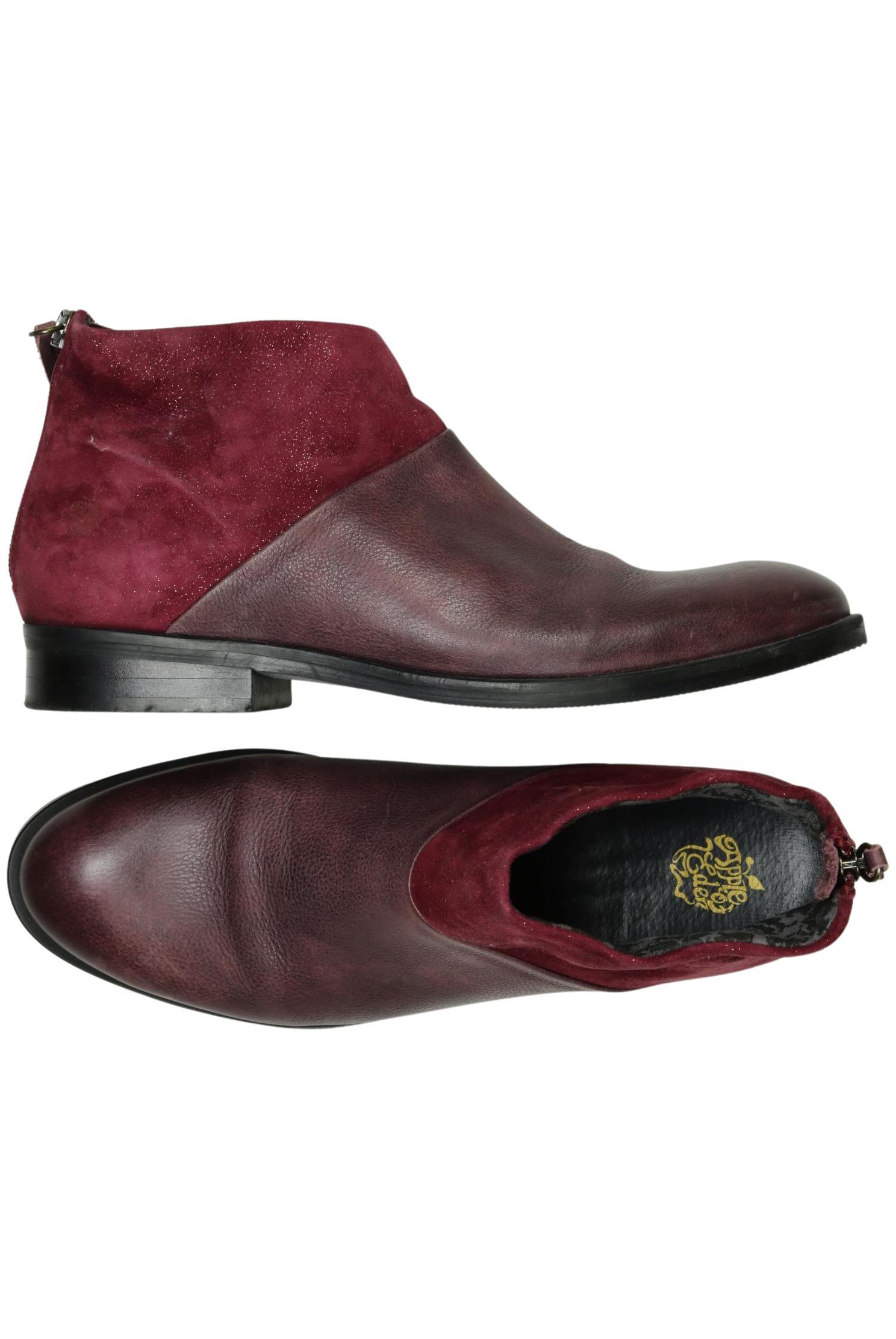 Thumbnail - Apple of Eden Damen Stiefelette, bordeaux, Gr. 41