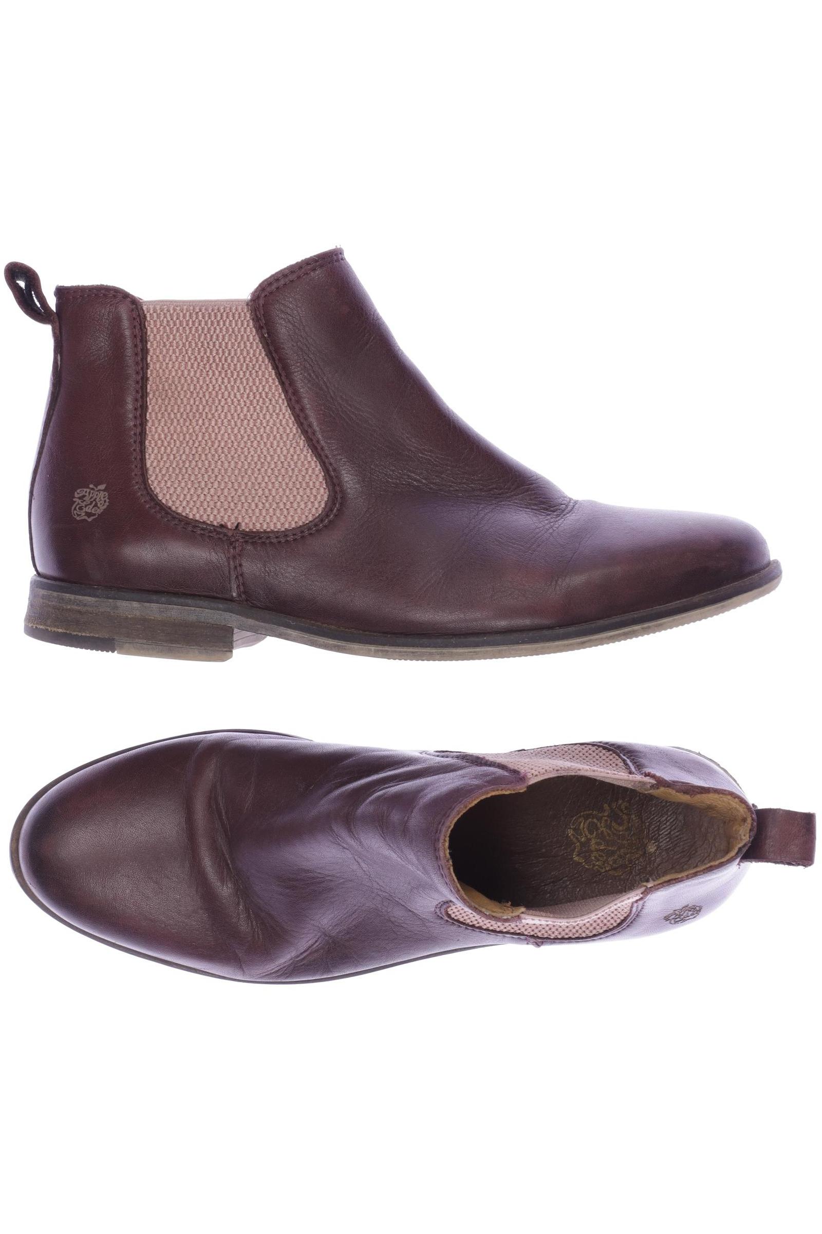 

Apple of Eden Damen Stiefelette, bordeaux, Gr. 37