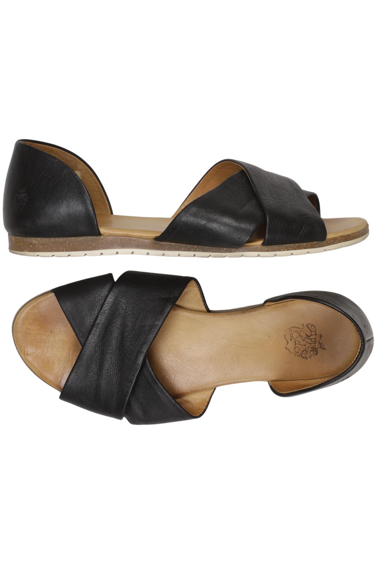 

Apple of Eden Damen Sandale, schwarz, Gr. 38