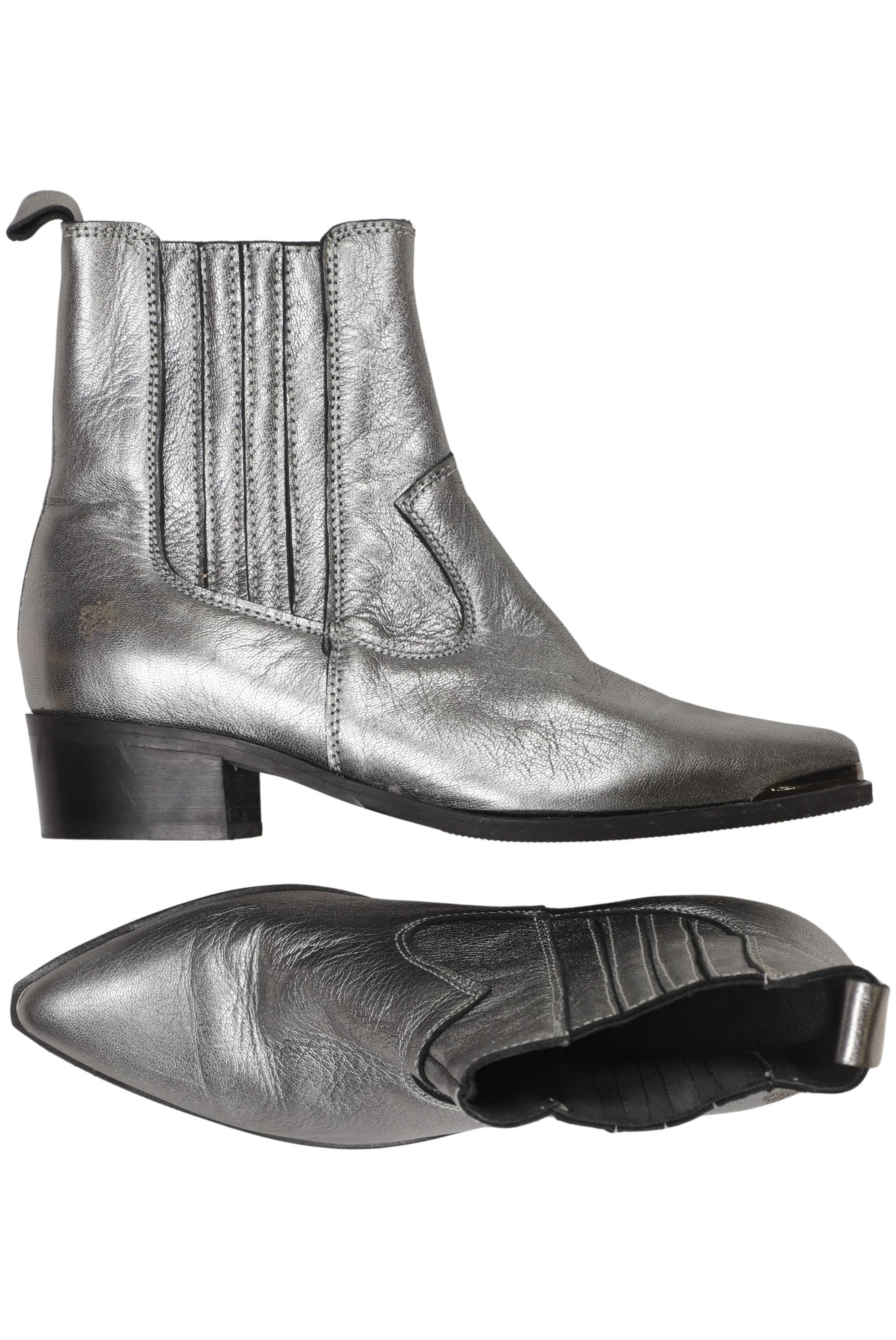 

Apple of Eden Damen Stiefelette, silber, Gr. 39