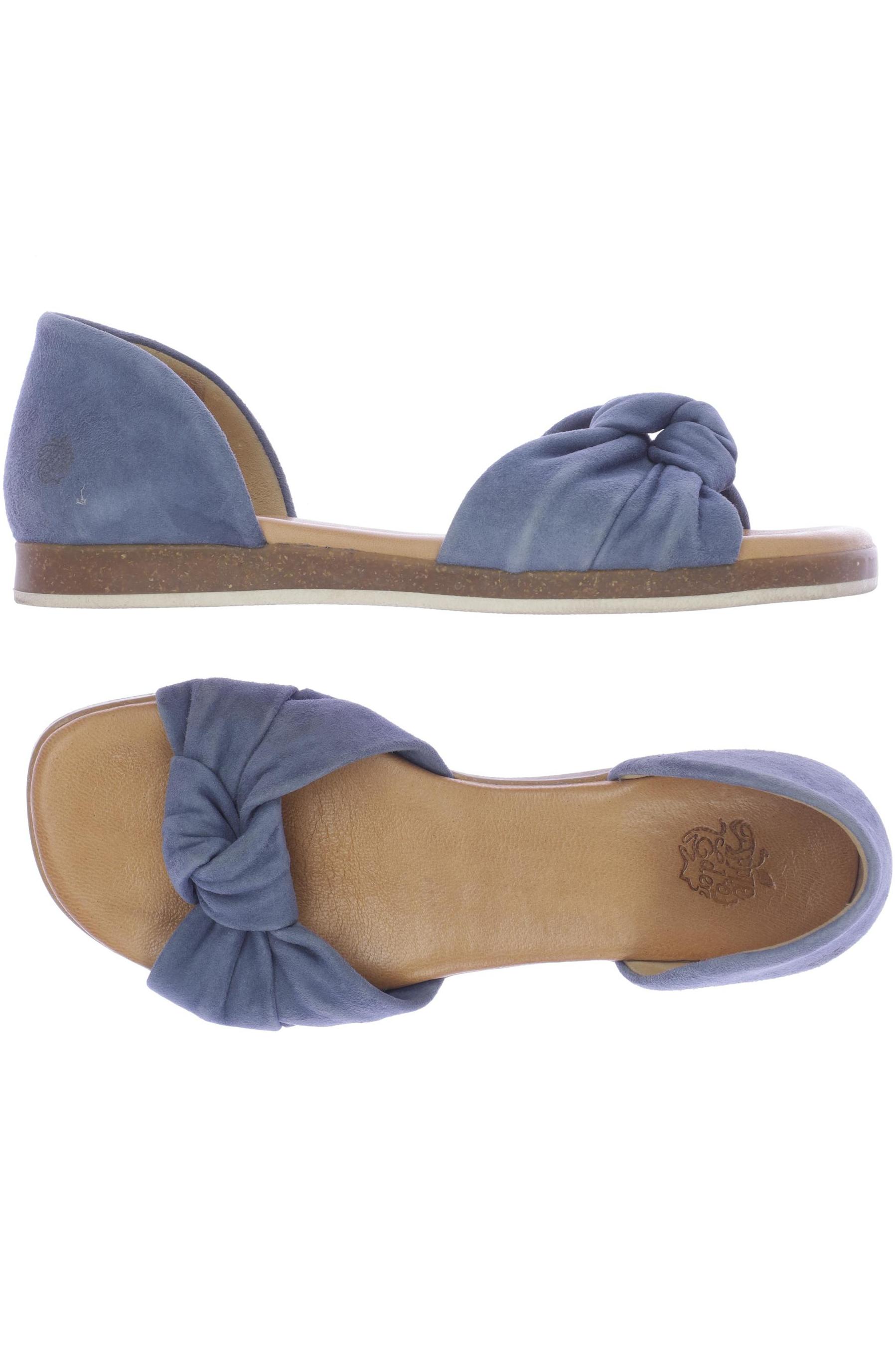 

Apple of Eden Damen Sandale, blau, Gr. 40
