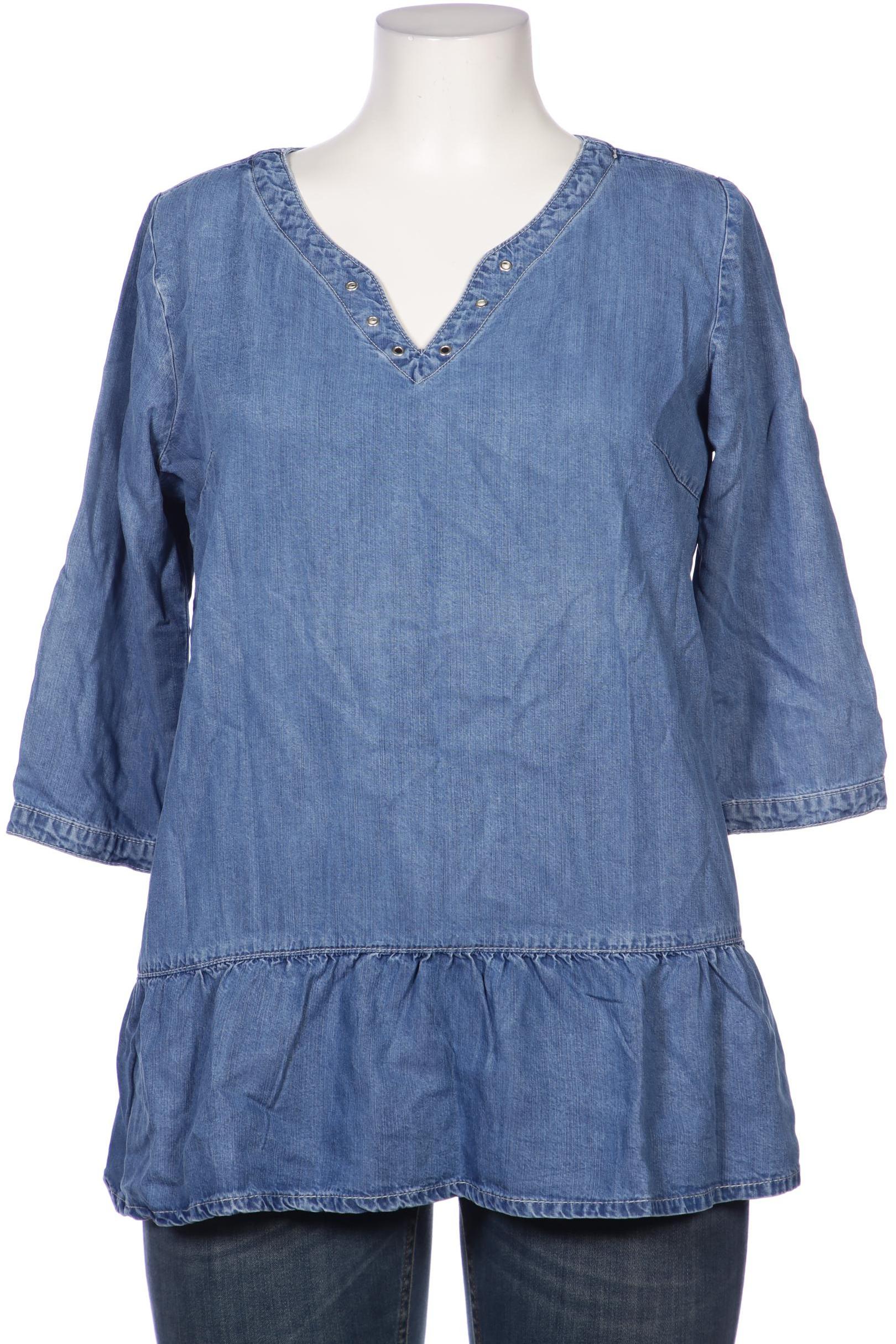 

aprico Damen Bluse, blau, Gr. 42