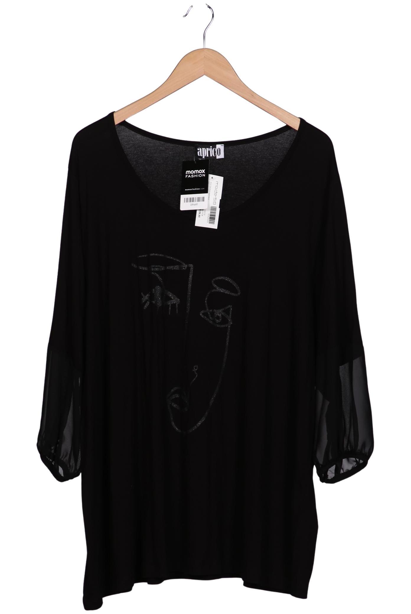 

aprico Damen Langarmshirt, schwarz, Gr. 42