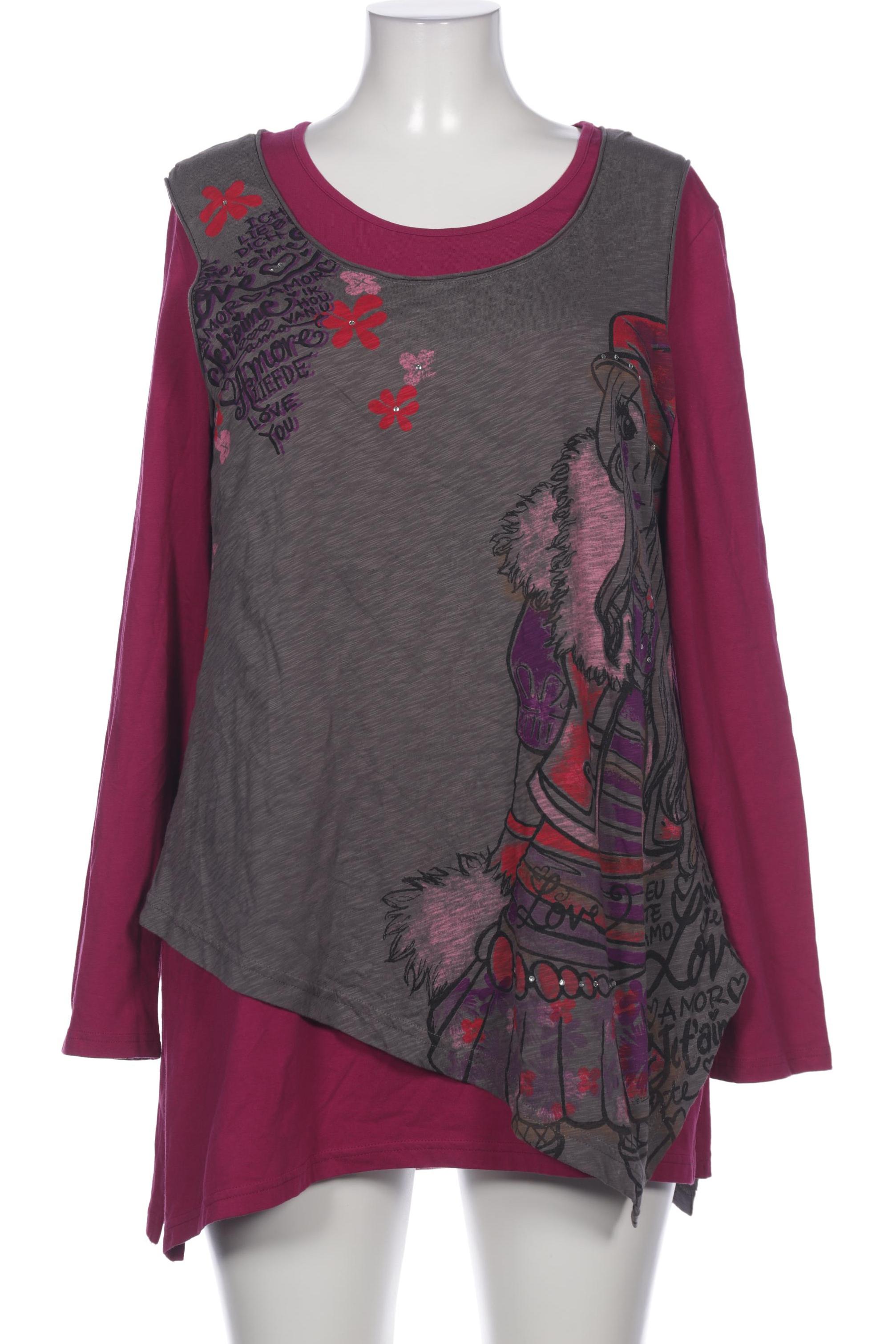 

aprico Damen Langarmshirt, pink, Gr. 44