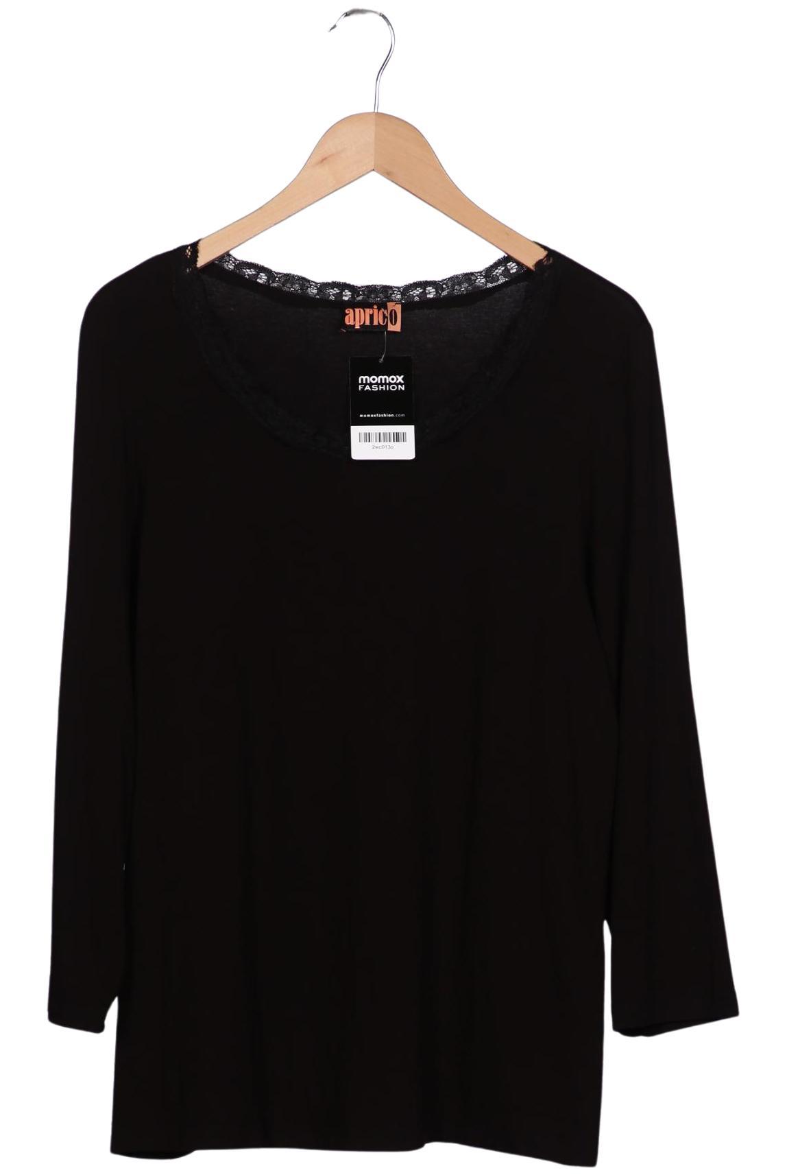 

aprico Damen Langarmshirt, schwarz, Gr. 44