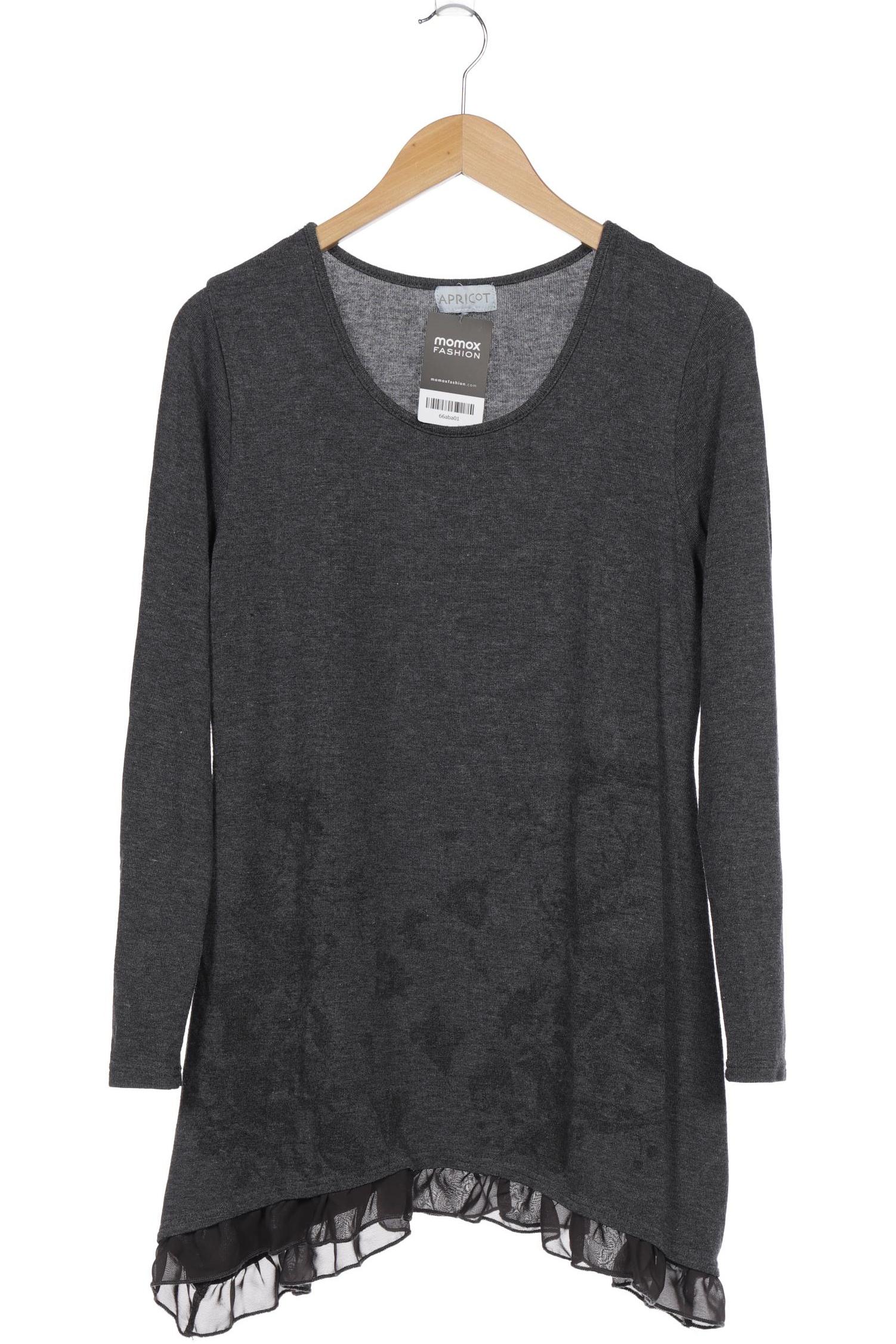 

aprico Damen Langarmshirt, grau, Gr. 14