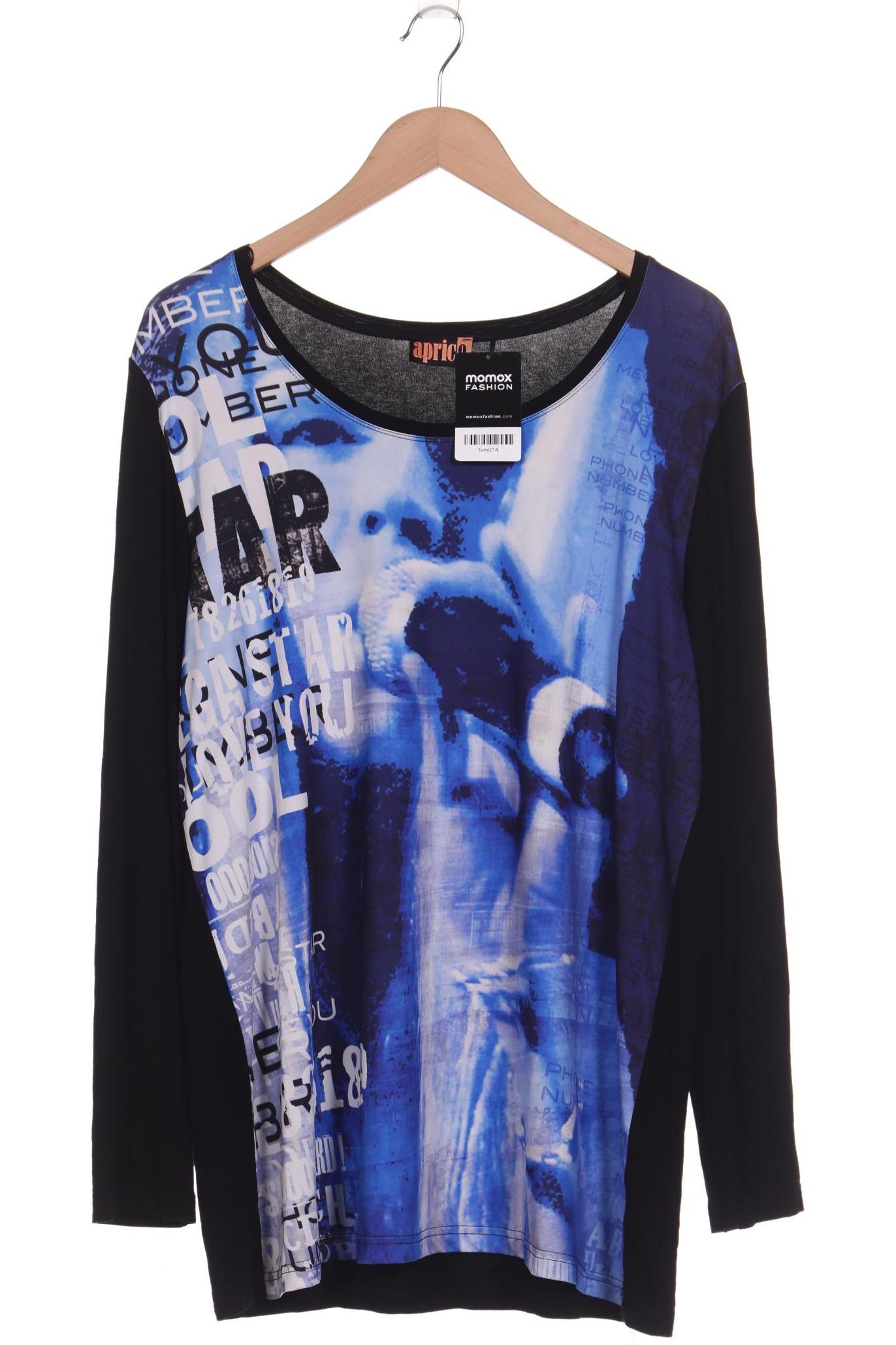 

aprico Damen Langarmshirt, schwarz, Gr. 46