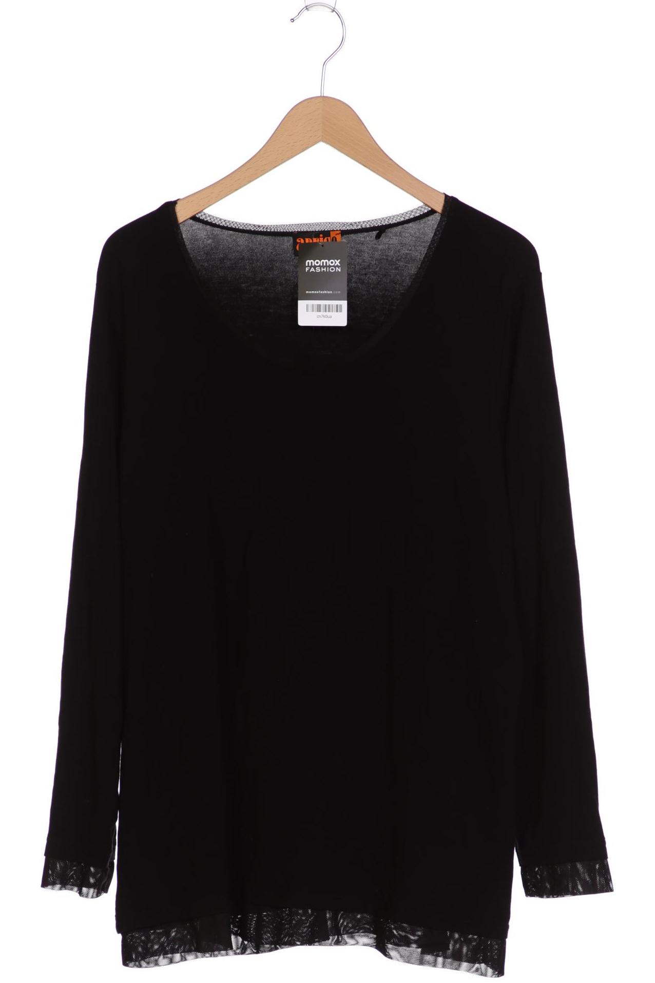 

aprico Damen Langarmshirt, schwarz, Gr. 48