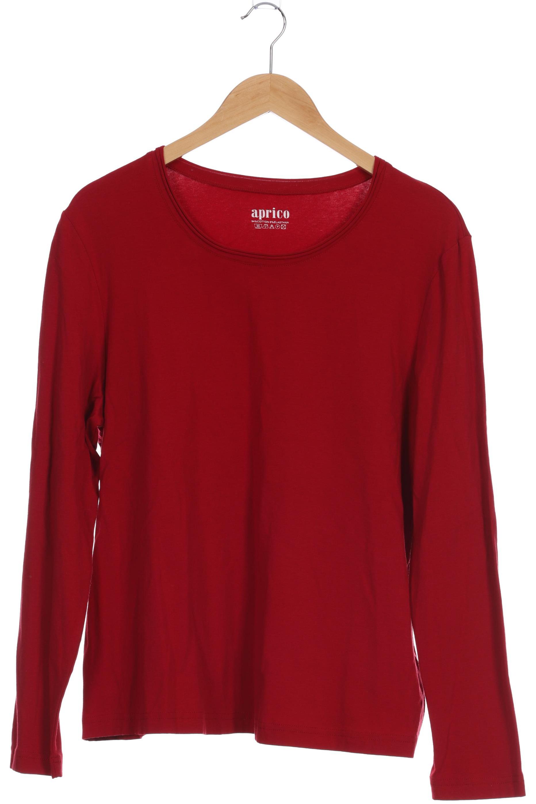 

aprico Damen Langarmshirt, rot, Gr. 46