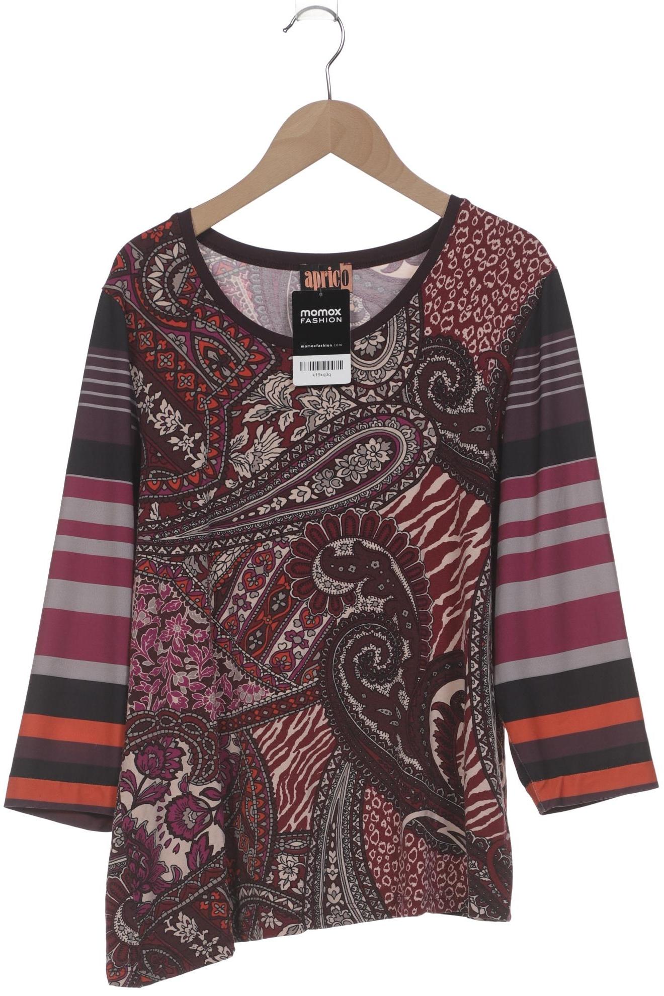 

aprico Damen Langarmshirt, bordeaux, Gr. 42