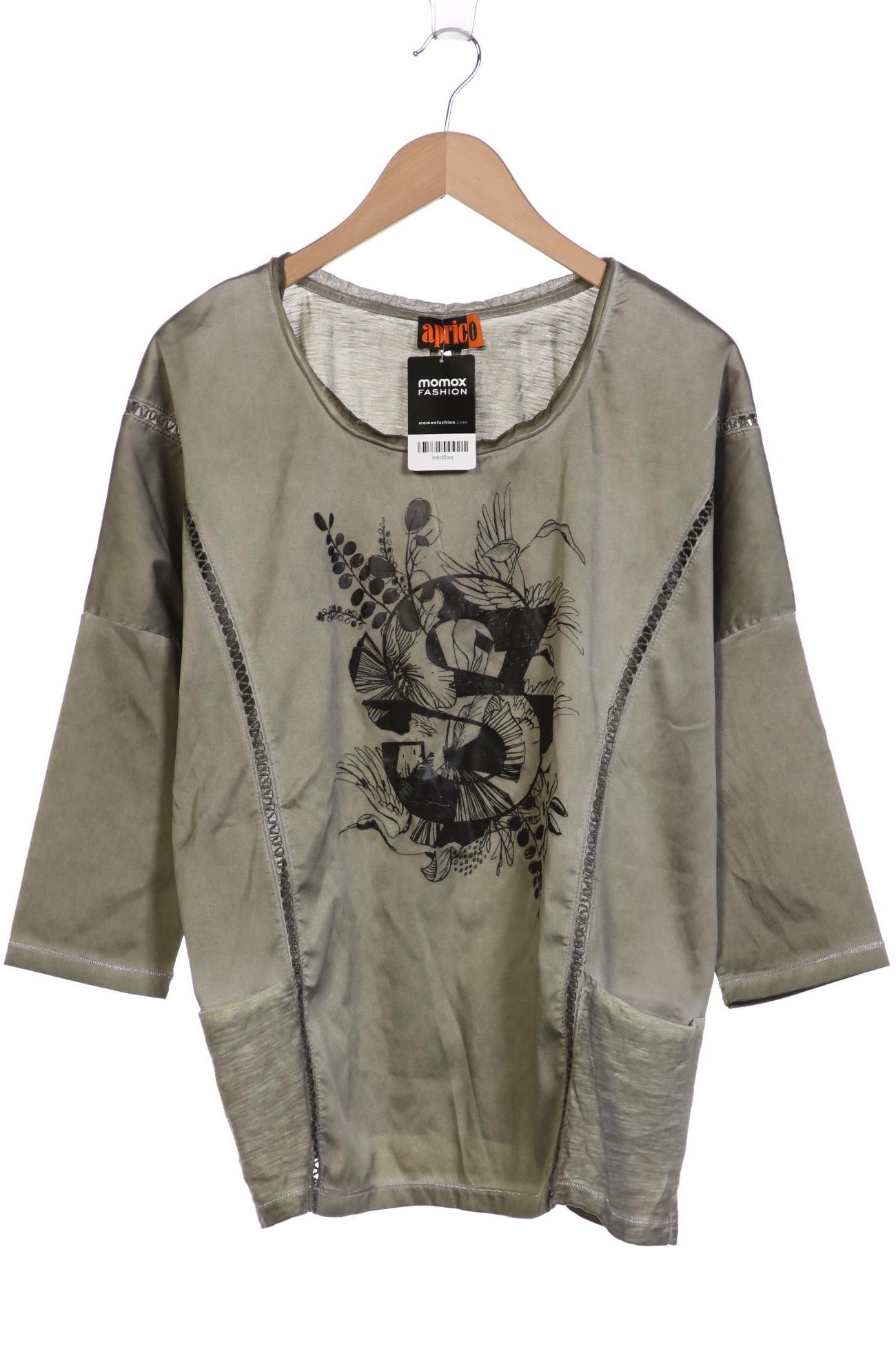 

aprico Damen Langarmshirt, grün, Gr. 44