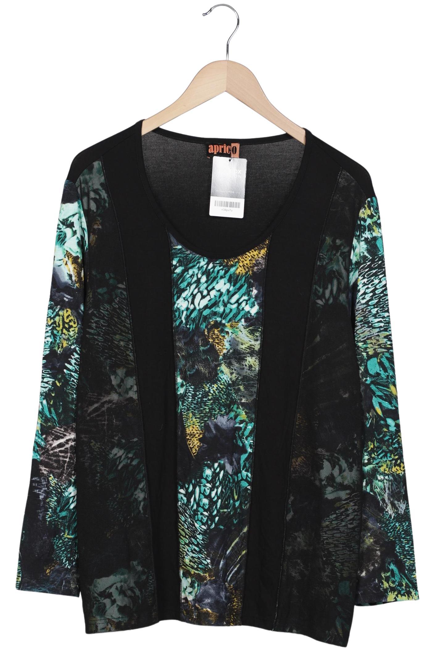 

aprico Damen Langarmshirt, schwarz, Gr. 44