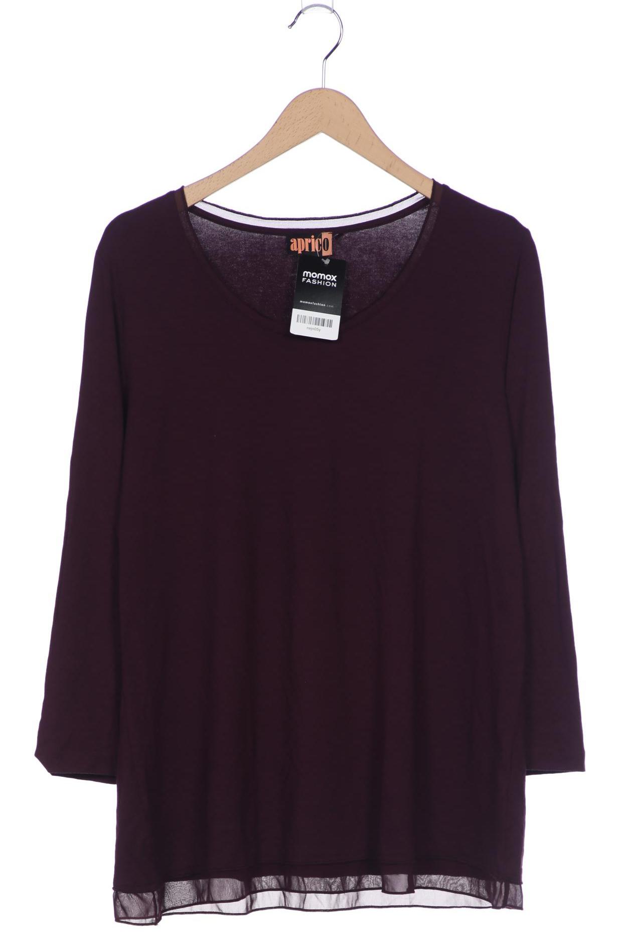 

aprico Damen Langarmshirt, bordeaux, Gr. 44