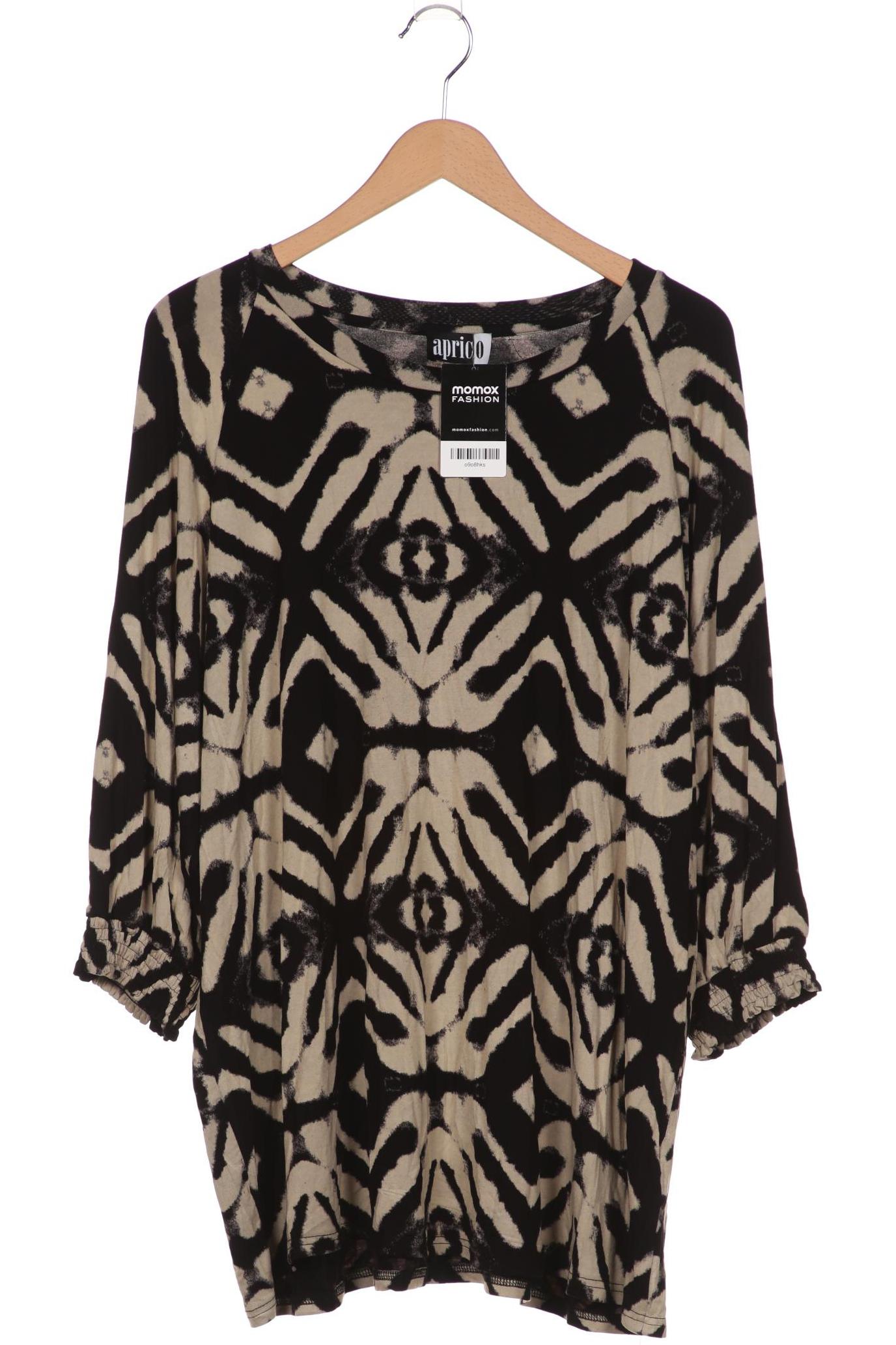 

aprico Damen Langarmshirt, schwarz, Gr. 48