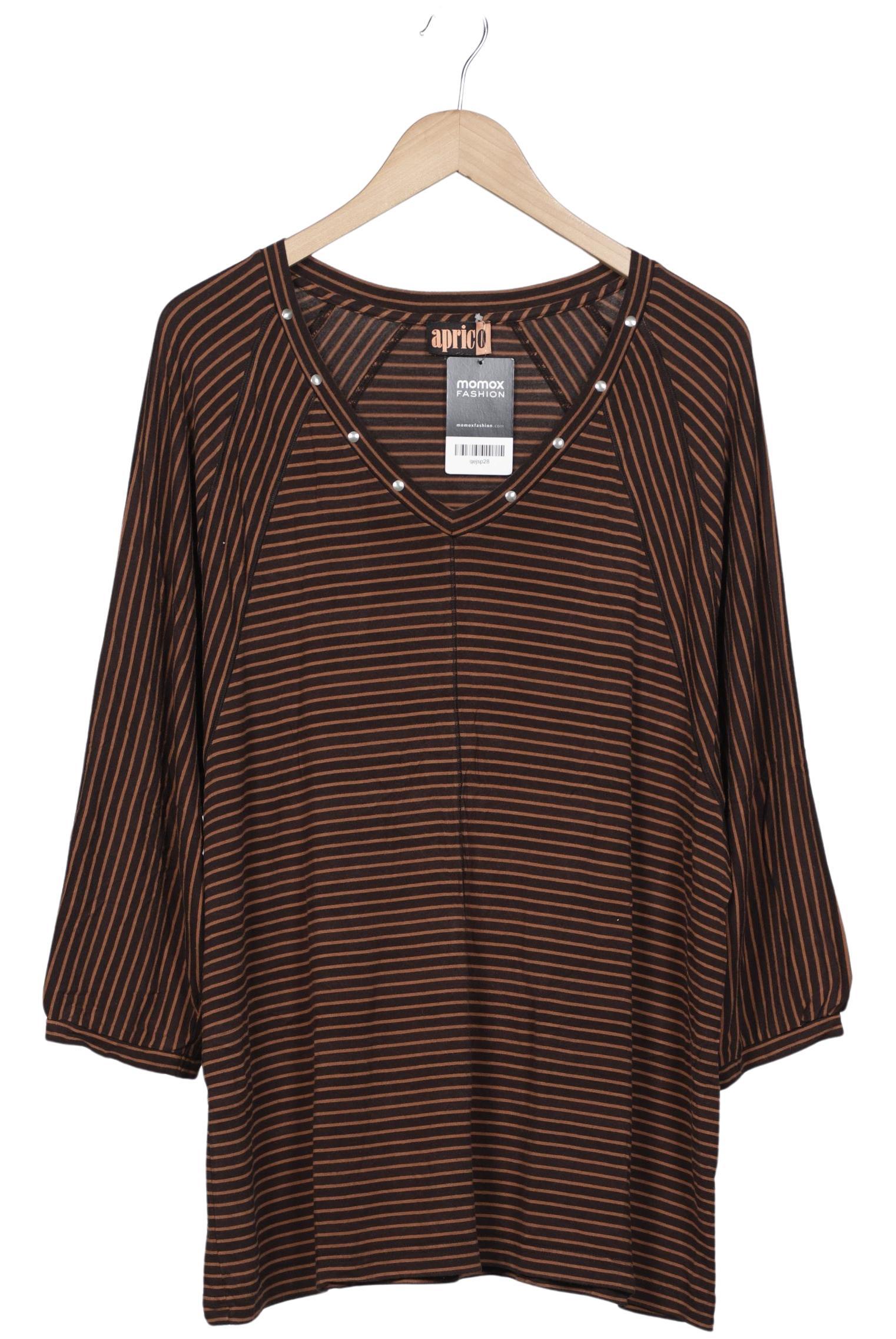 

aprico Damen Langarmshirt, braun, Gr. 48