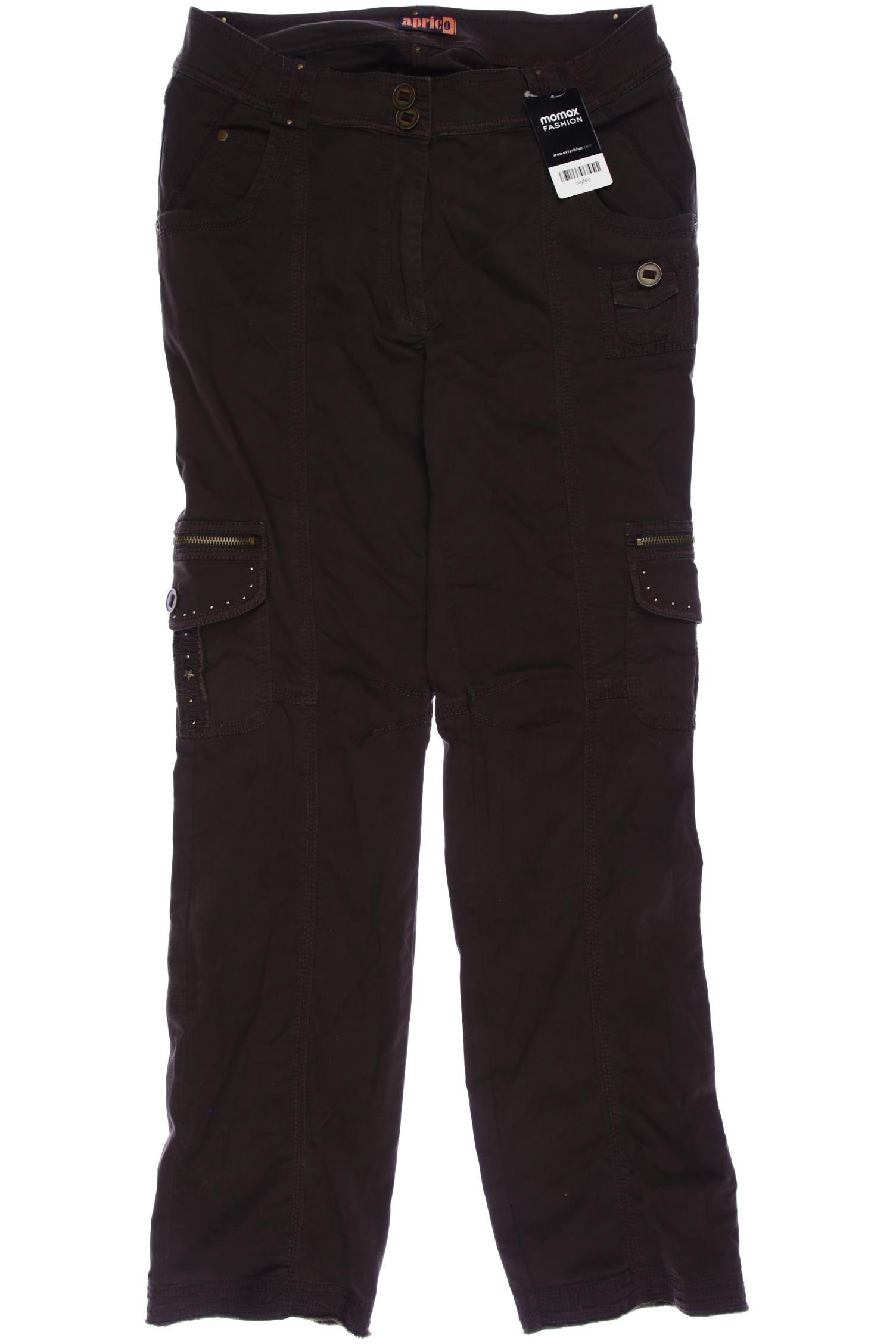 

aprico Damen Stoffhose, braun, Gr. 42