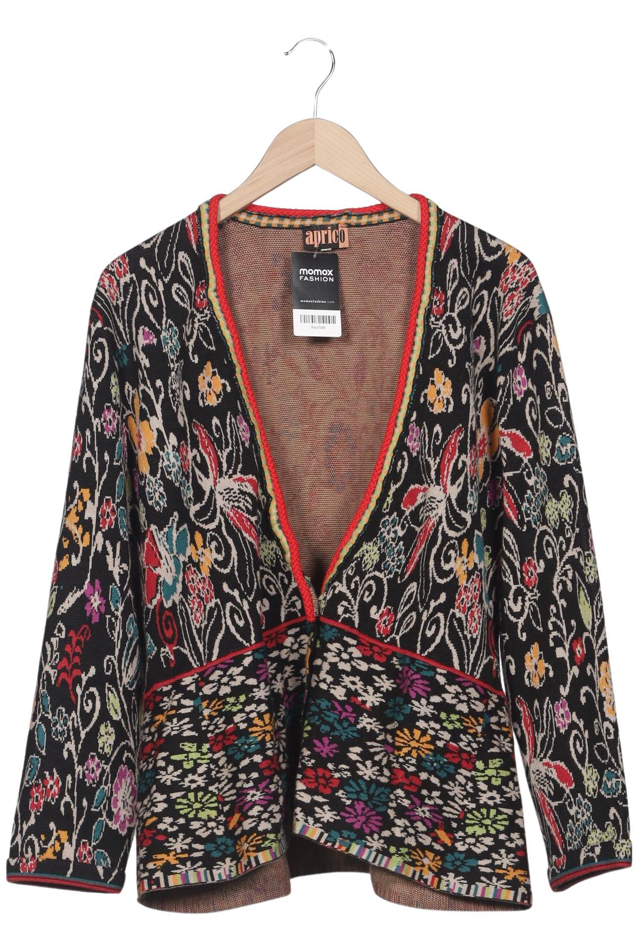 

aprico Damen Strickjacke, schwarz, Gr. 46